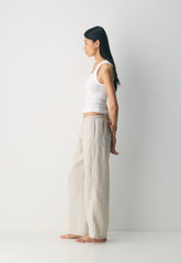 Charleston Linen Pant - UNDYED ECRU