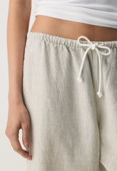 Charleston Linen Pant - UNDYED ECRU