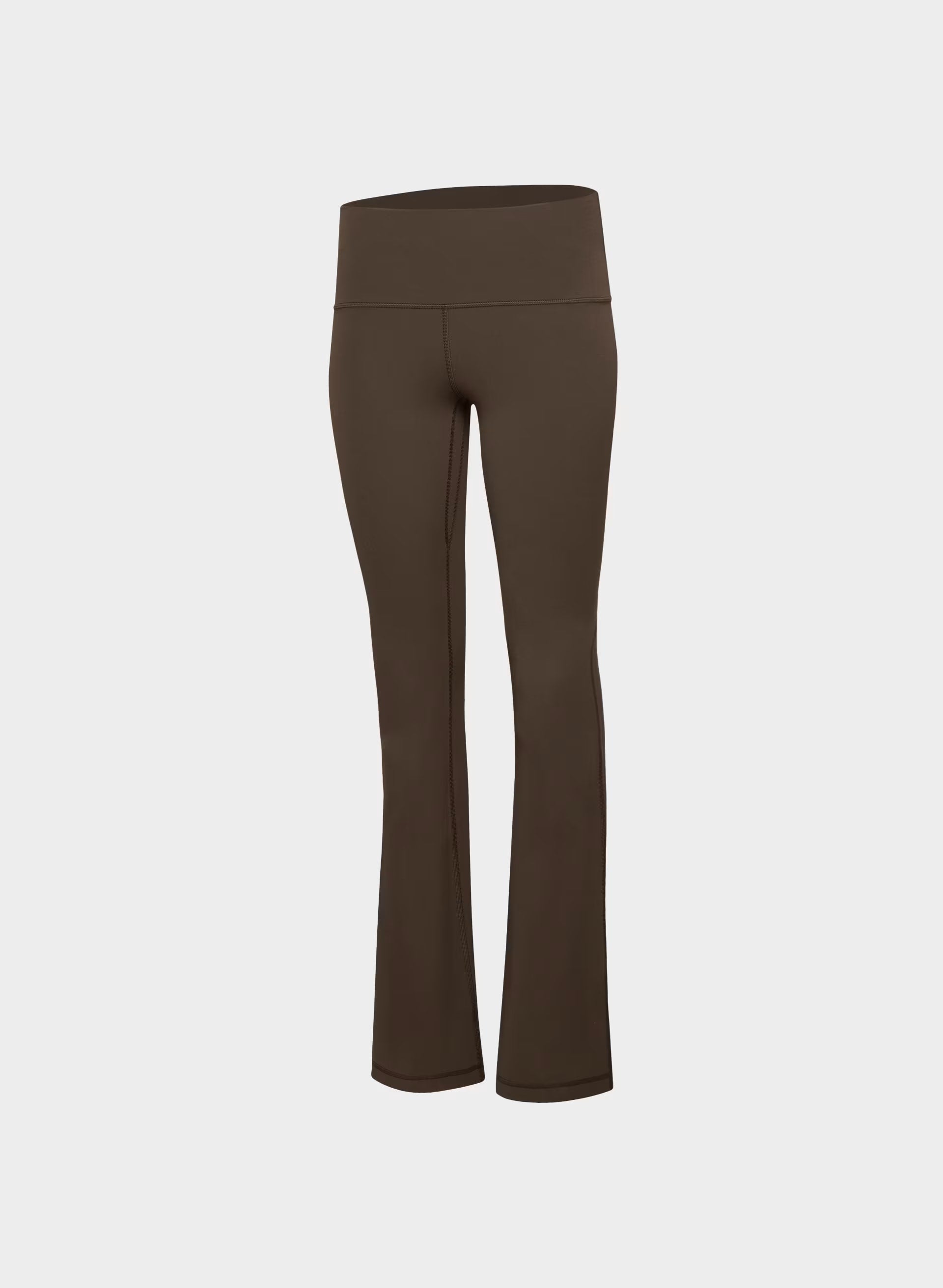 BUTTER Cheeky Hi-Rise Flare 32 Legging - RICH MOCHA BROWN