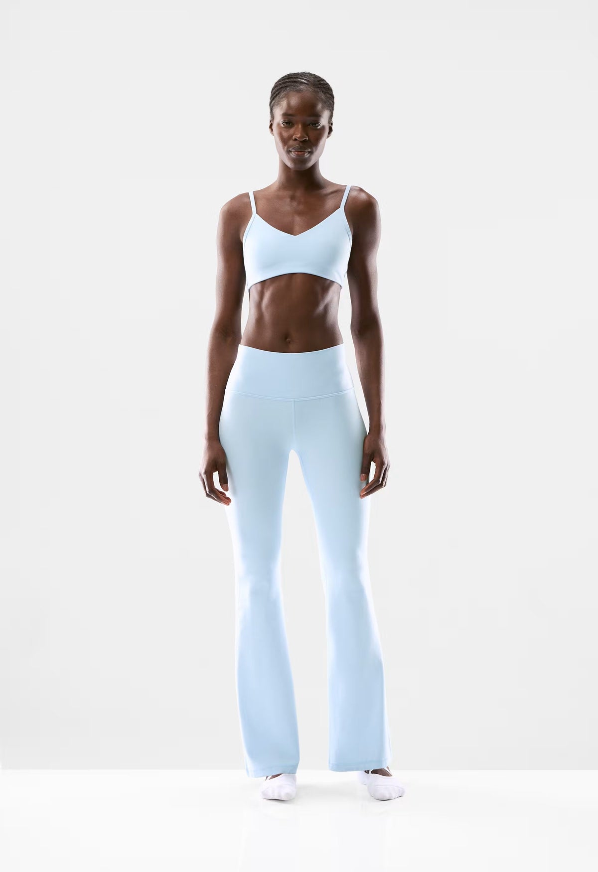 BUTTER Cheeky Hi-Rise Flare 32 Legging - VILLA BLUE