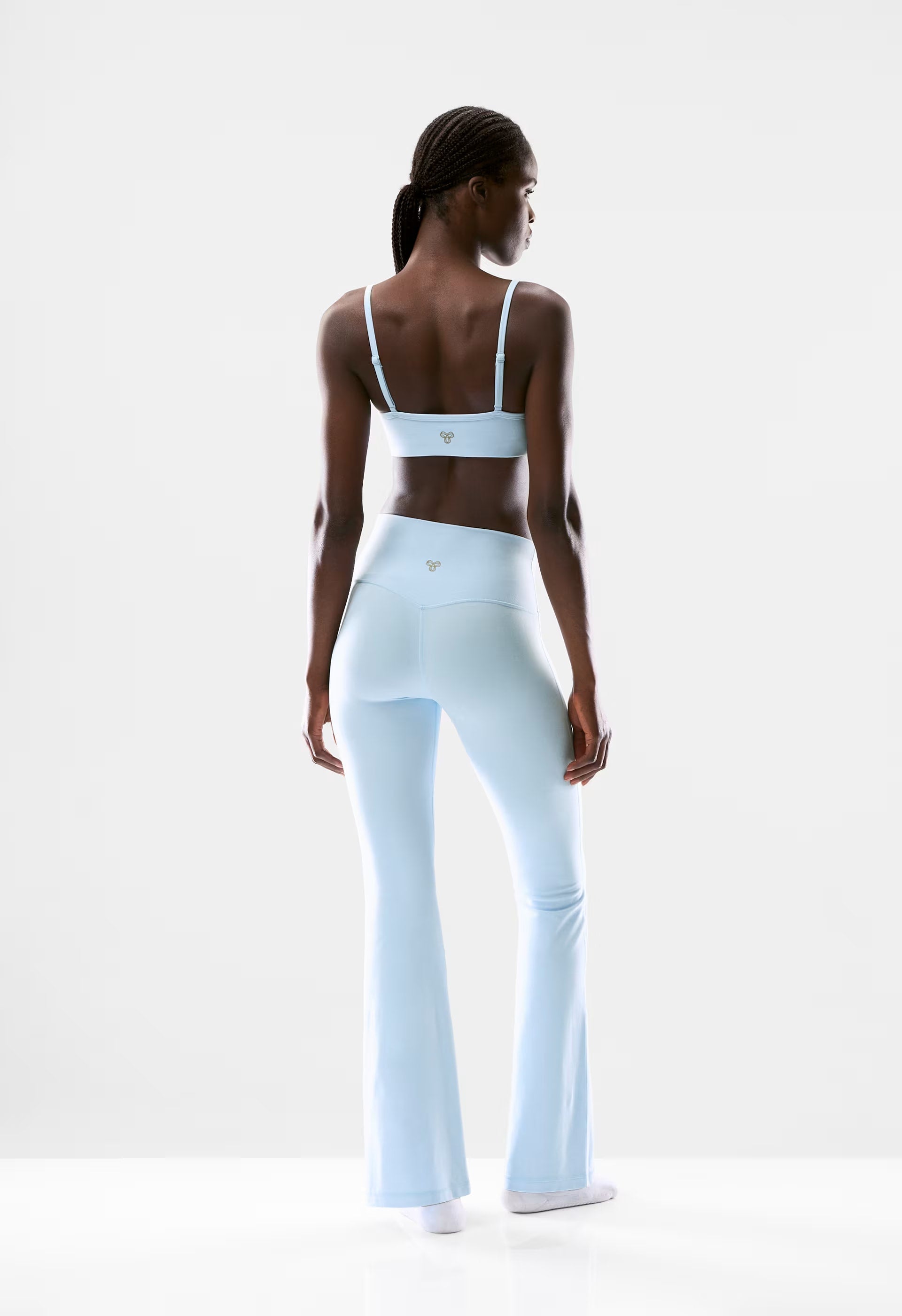 BUTTER Cheeky Hi-Rise Flare 32 Legging - VILLA BLUE