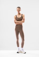 LIFE Atmosphere Hi-Rise 26 Legging - DEEP TAUPE