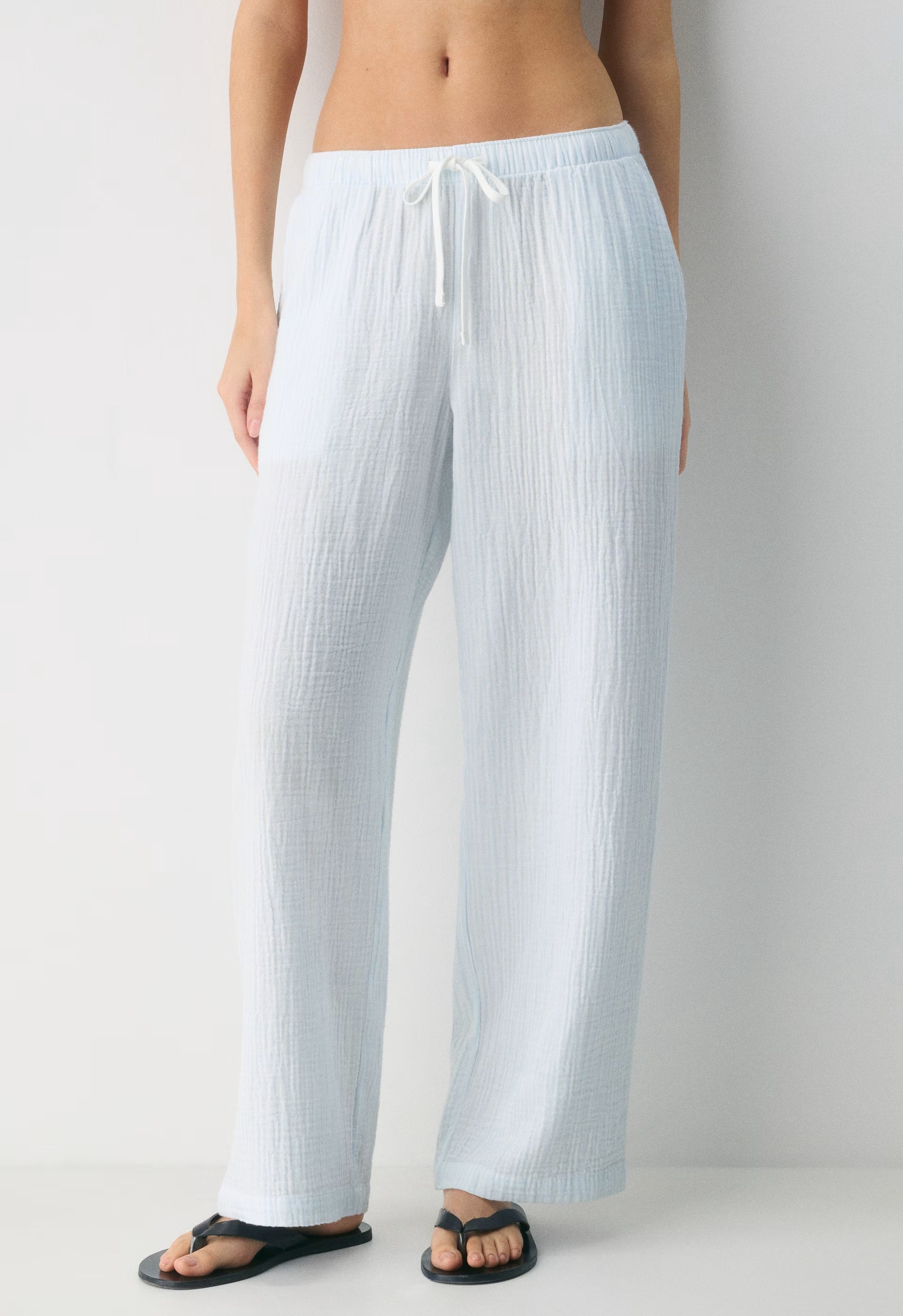 AirPlush Cotton™ Sail Pant - LINSY STRP VILL BL/WH