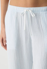 AirPlush Cotton™ Sail Pant - LINSY STRP VILL BL/WH