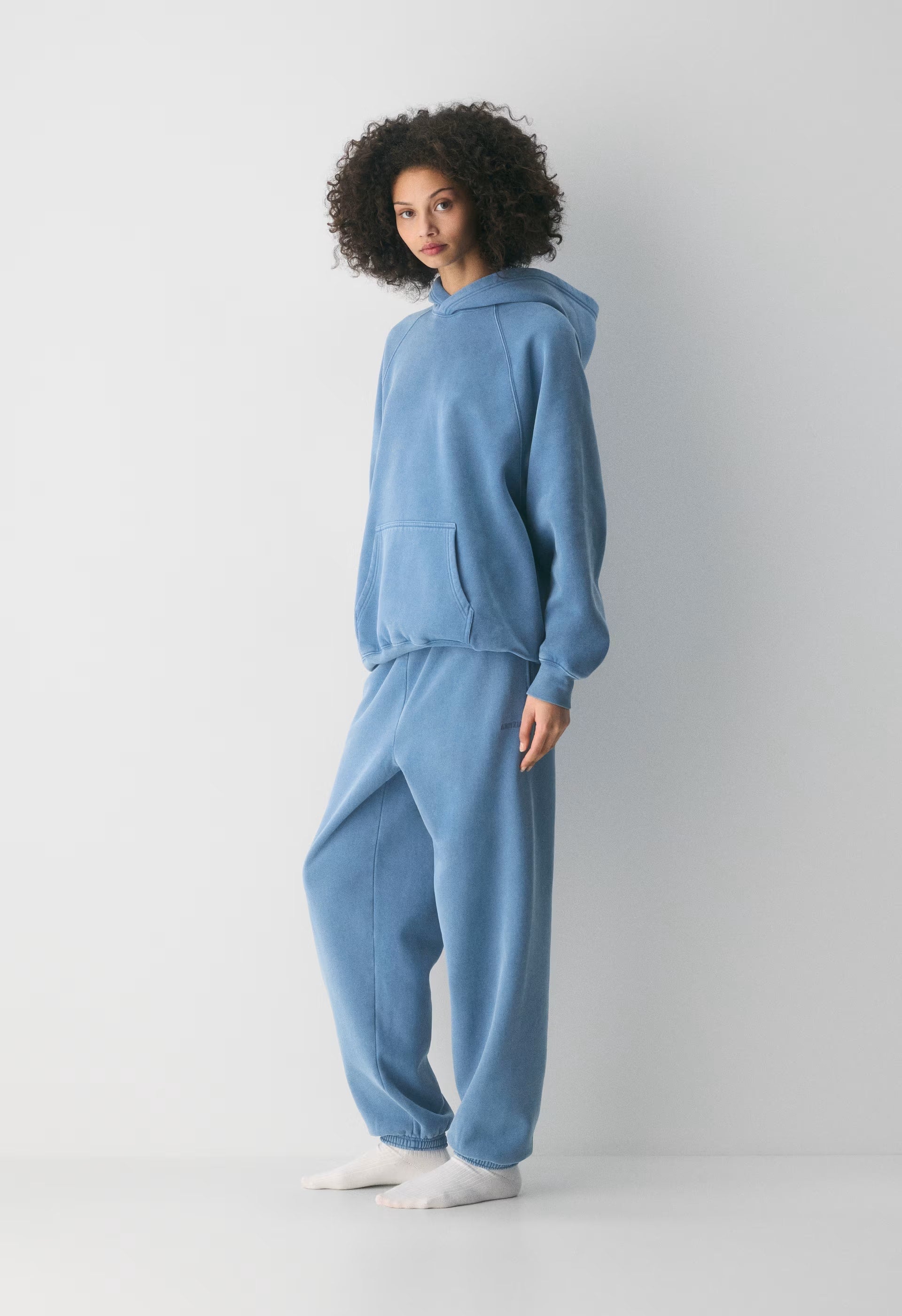 Cozy Sweatfleece Mega Jogger - NO-STRESS LIGHT BLUE
