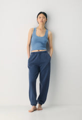 Cozy Sweatfleece Mega Jogger - NO-STRESS MEDIUM BLUE