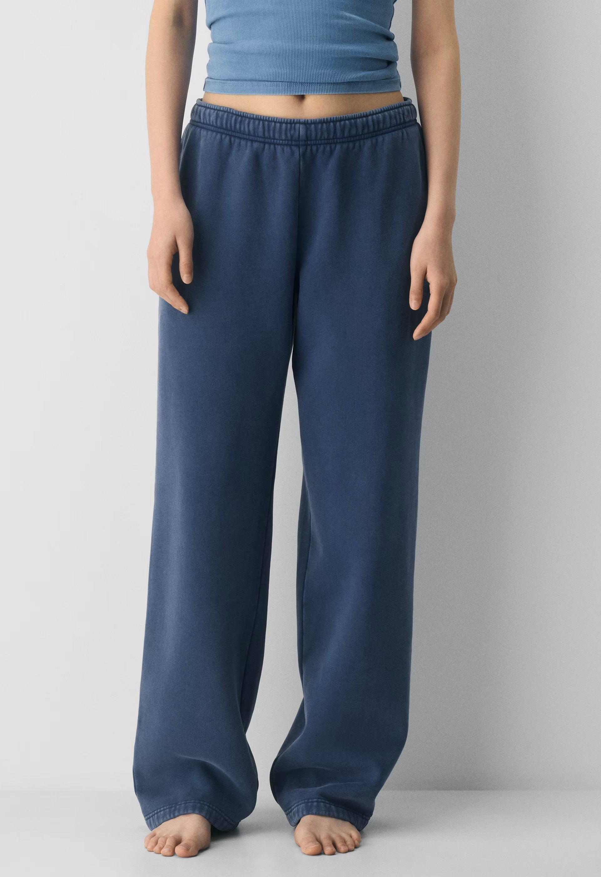 Cozy Sweatfleece Mega Straight™ Sweatpant - NO-STRESS MEDIUM BLUE