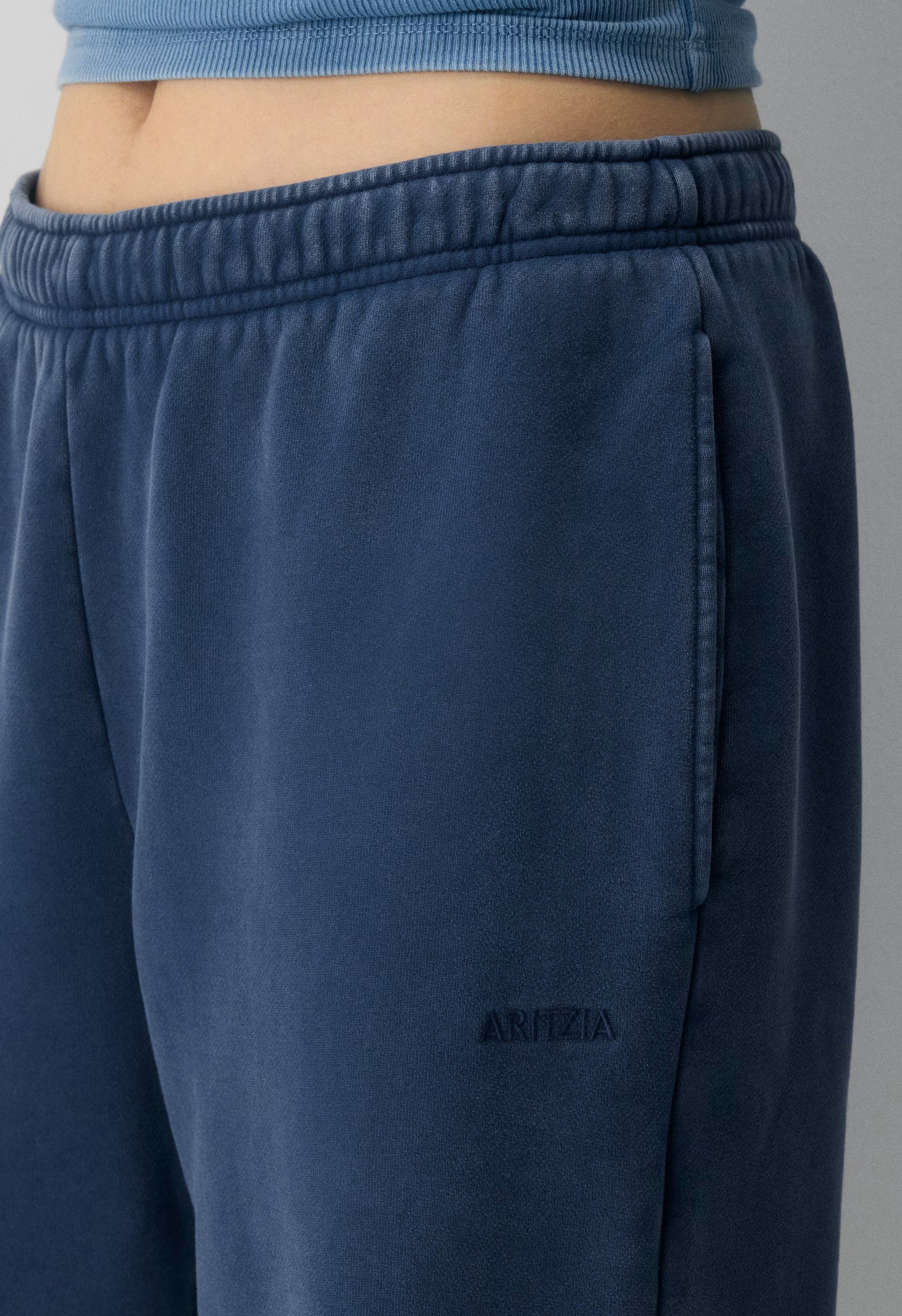 Cozy Sweatfleece Mega Straight™ Sweatpant - NO-STRESS MEDIUM BLUE