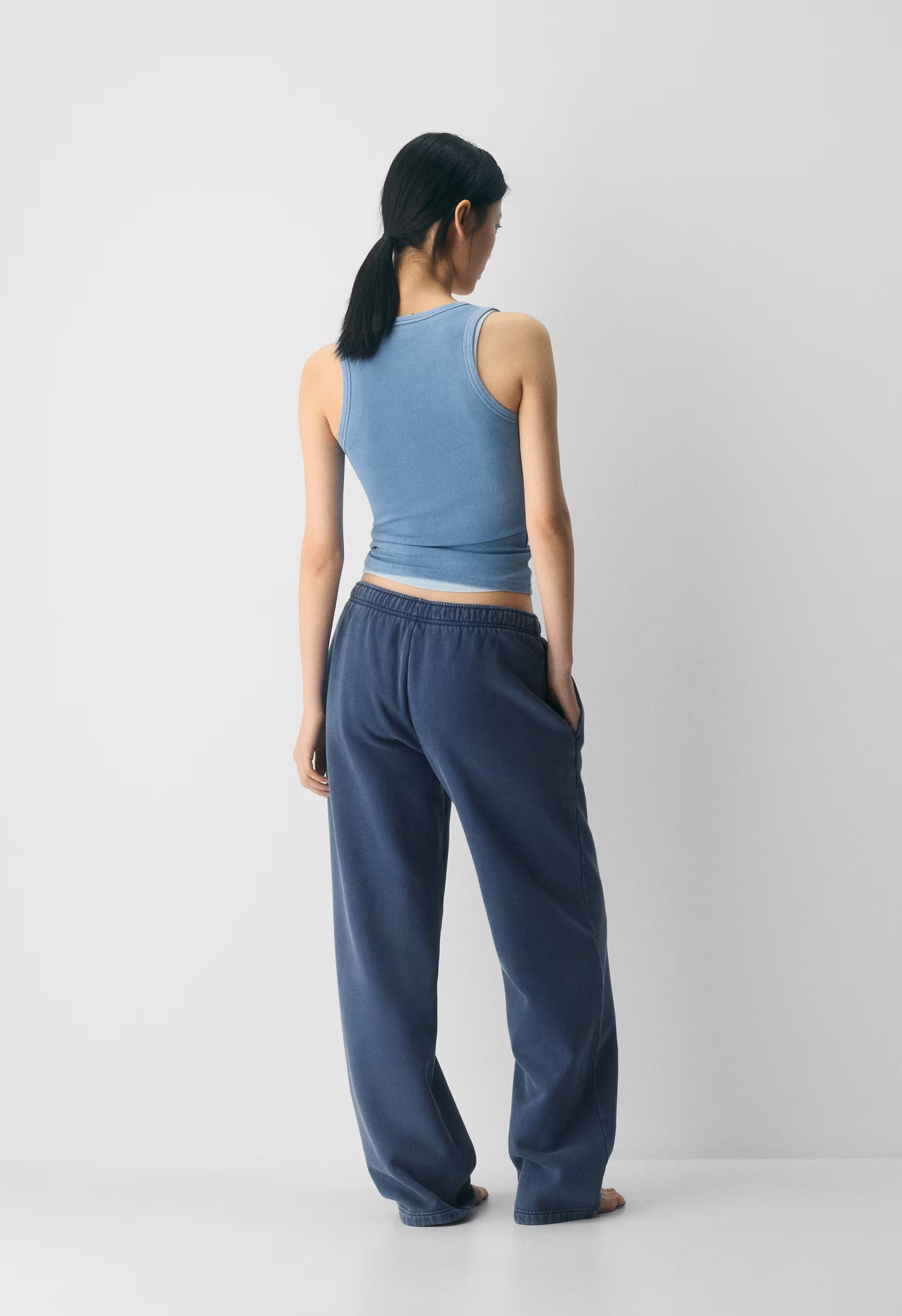 Cozy Sweatfleece Mega Straight™ Sweatpant - NO-STRESS MEDIUM BLUE