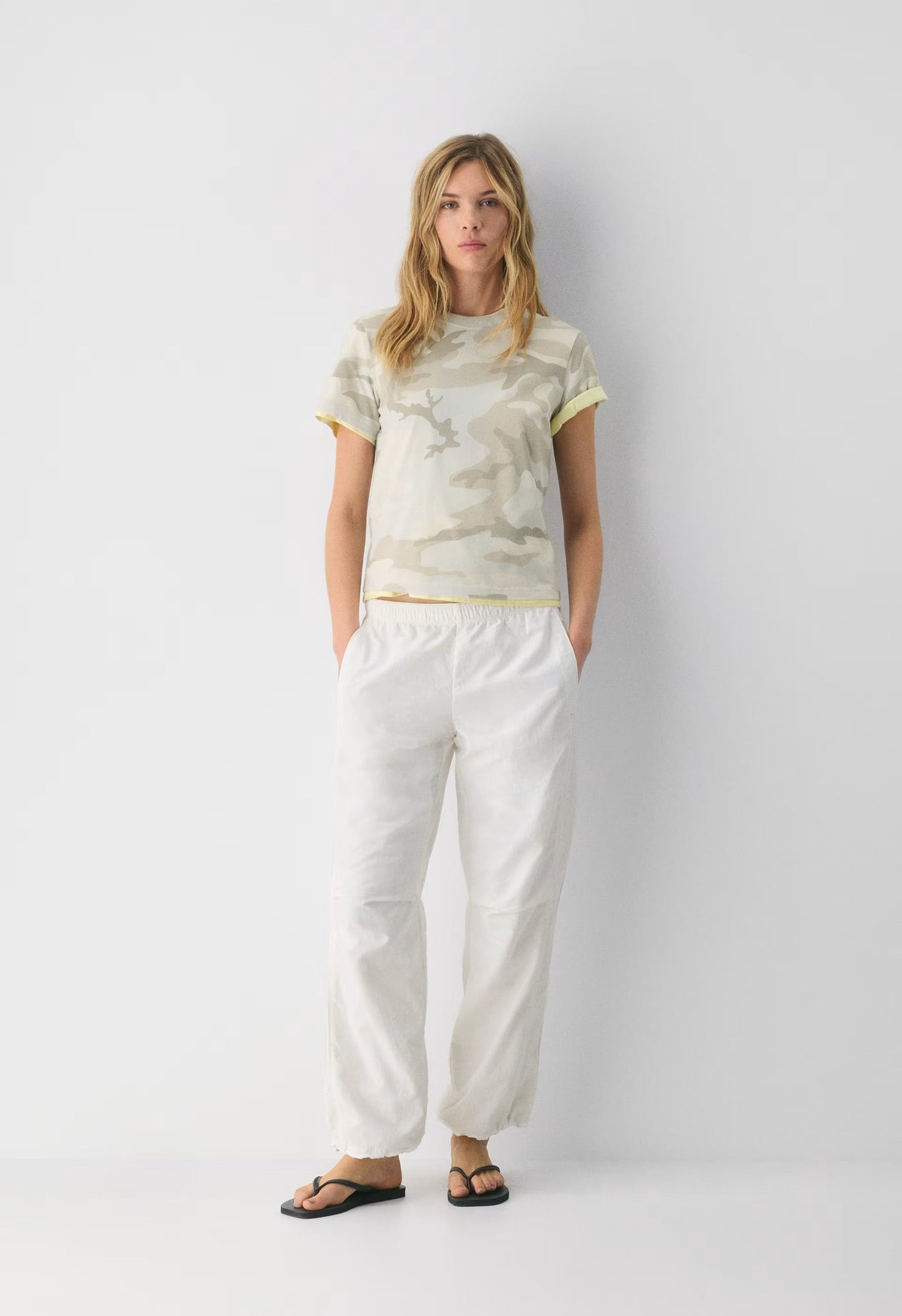 Mercer Track Pant - OAK/WHITE