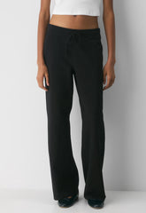 HomeStretch™ Smooth Kickback Pant - BLACK