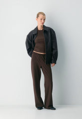 HomeStretch™ Smooth Kickback Pant - RICH MOCHA BROWN