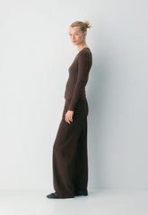 HomeStretch™ Smooth Kickback Pant - RICH MOCHA BROWN