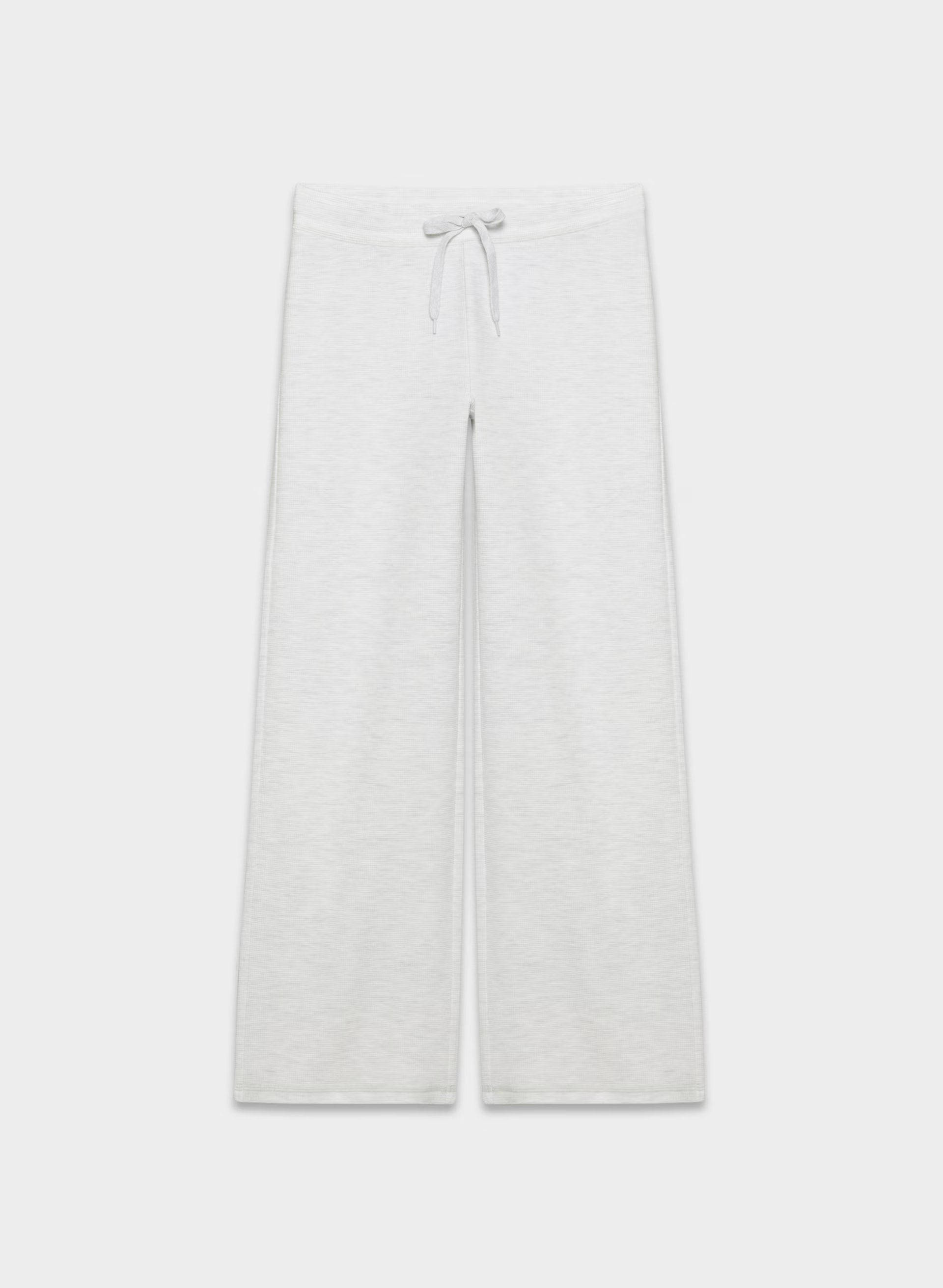 Wafflex Attune Pant - HEATHER CLOUD WHITE
