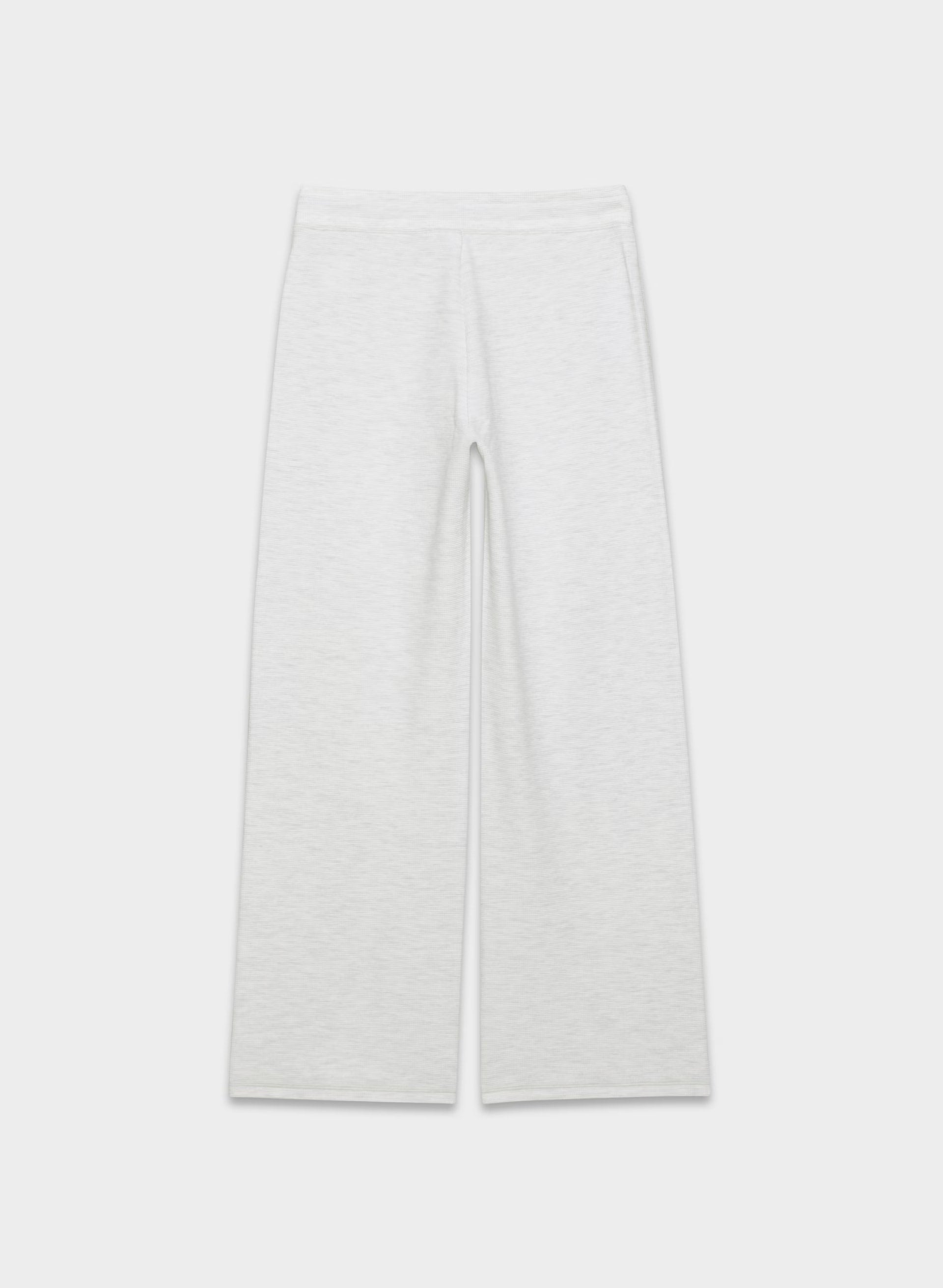 Wafflex Attune Pant - HEATHER CLOUD WHITE