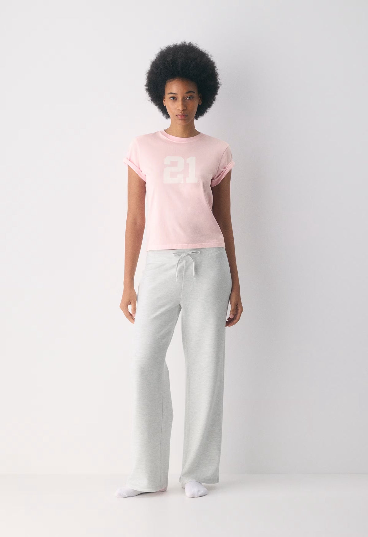 Wafflex Attune Pant - HEATHER CLOUD WHITE