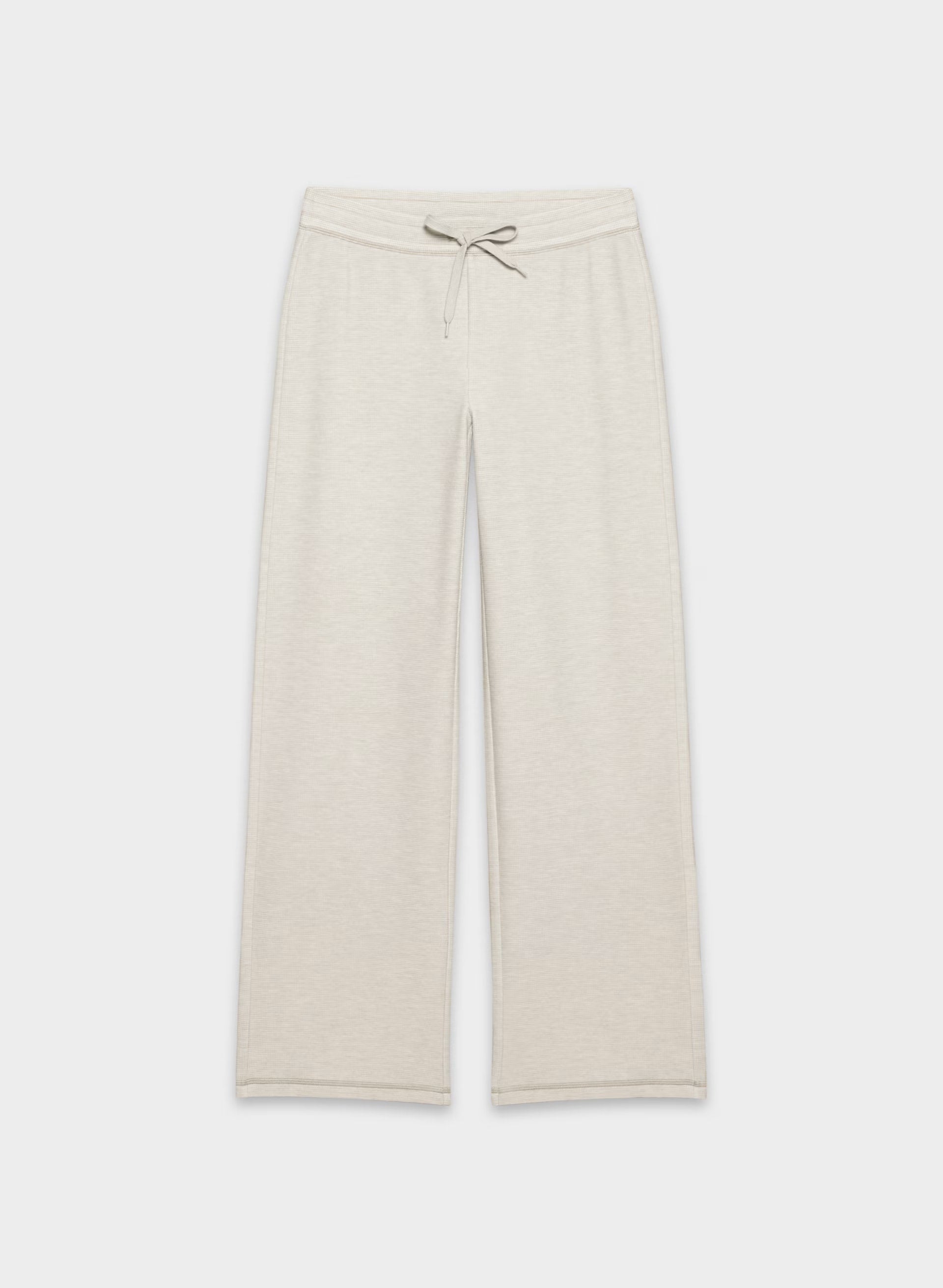Wafflex Attune Pant - HEATHER ECRU