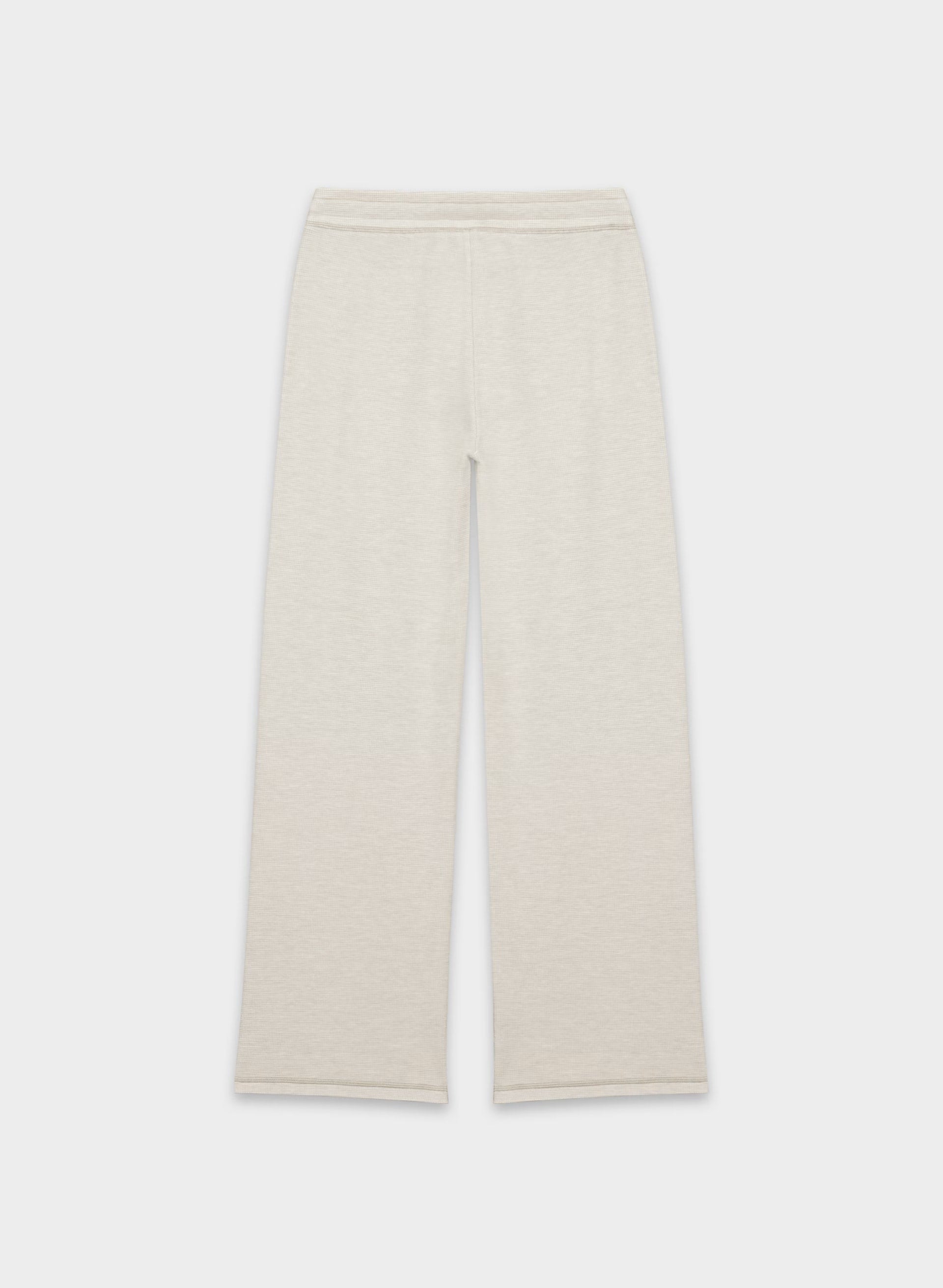Wafflex Attune Pant - HEATHER ECRU