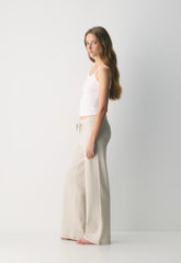 Wafflex Attune Pant - HEATHER ECRU