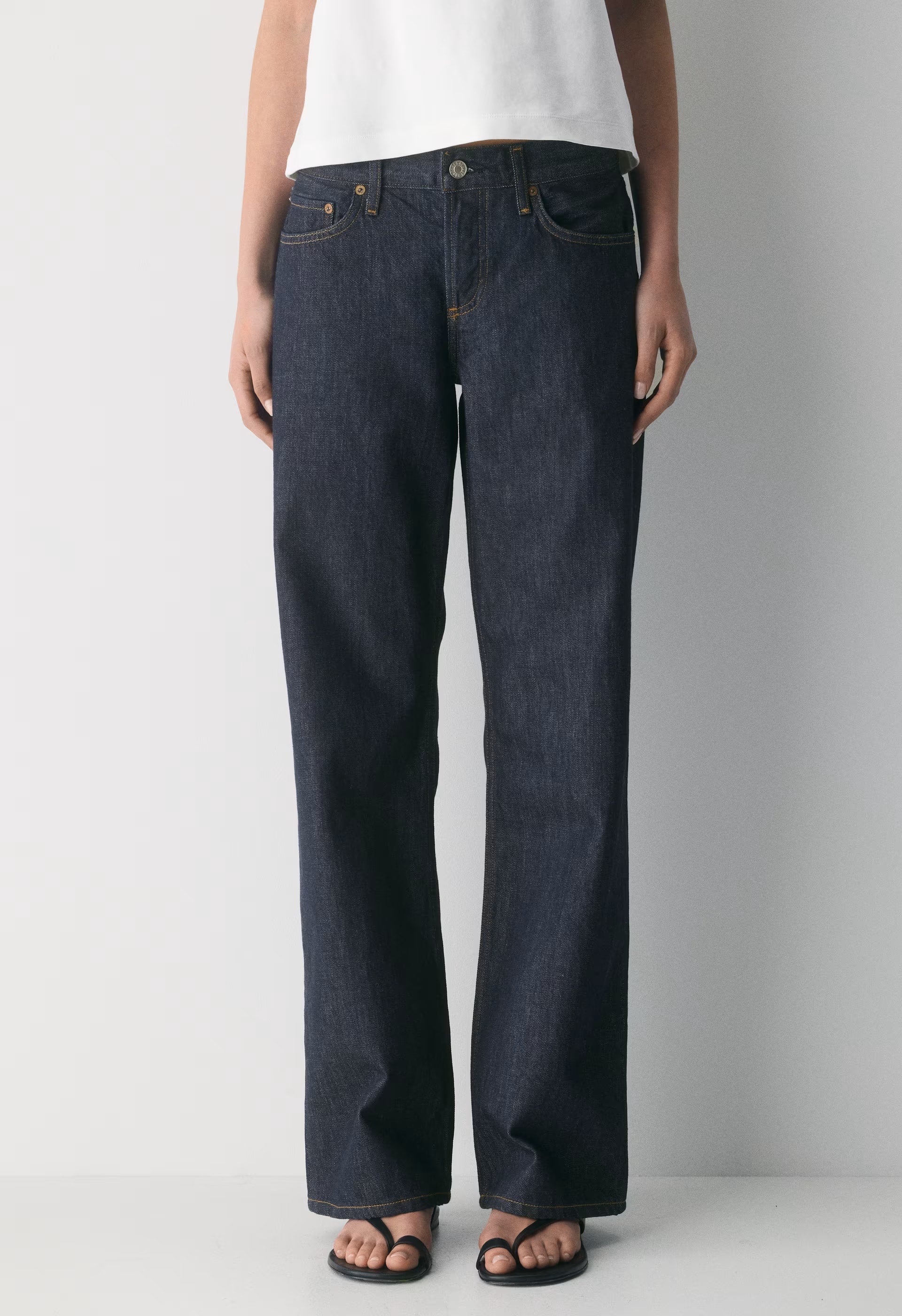 AGOLDE Low Rise Loose Jean - PURE