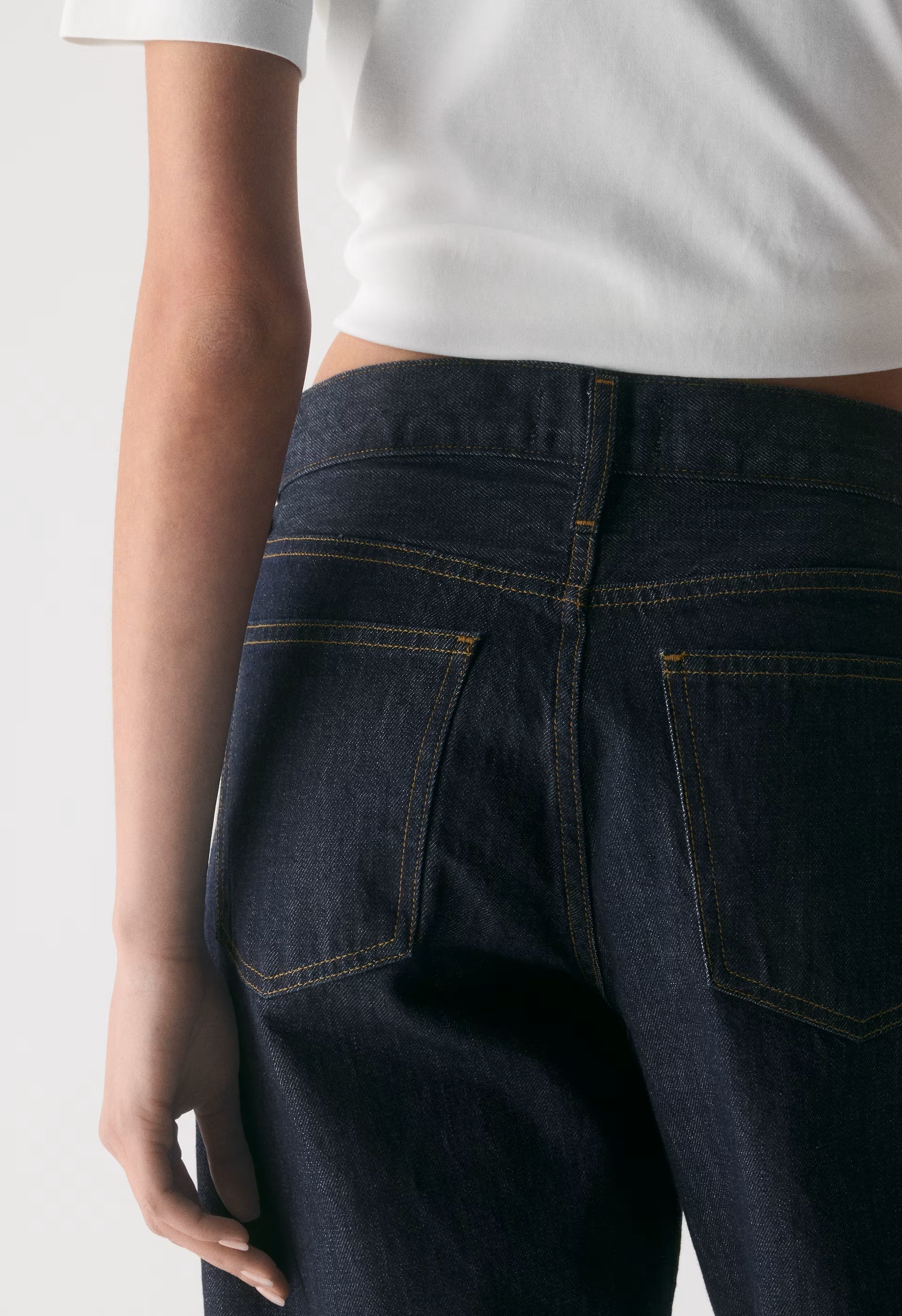 AGOLDE Low Rise Loose Jean - PURE