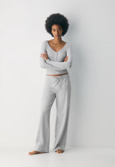 HomeStretch™ Smooth Kickback Pant - HEATHER CHROME