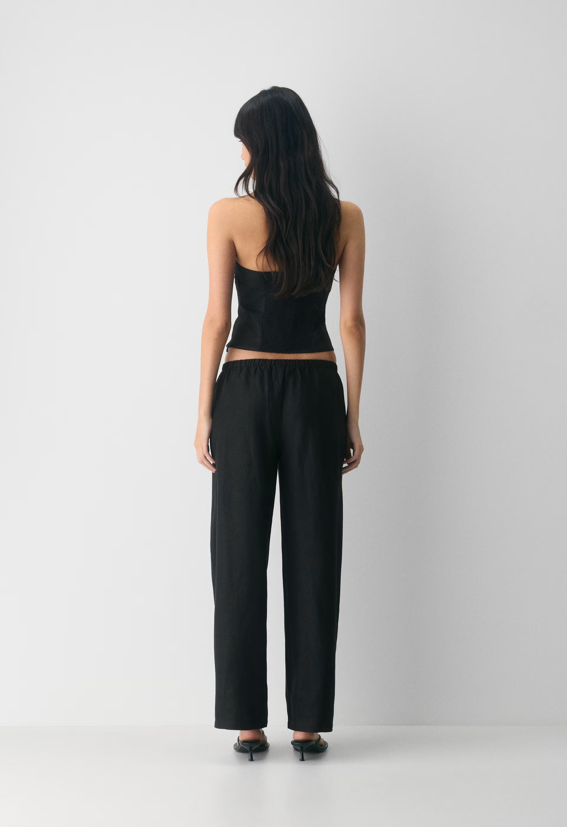 Narrative Barrel Pant - CruiseLinen™ - BLACK