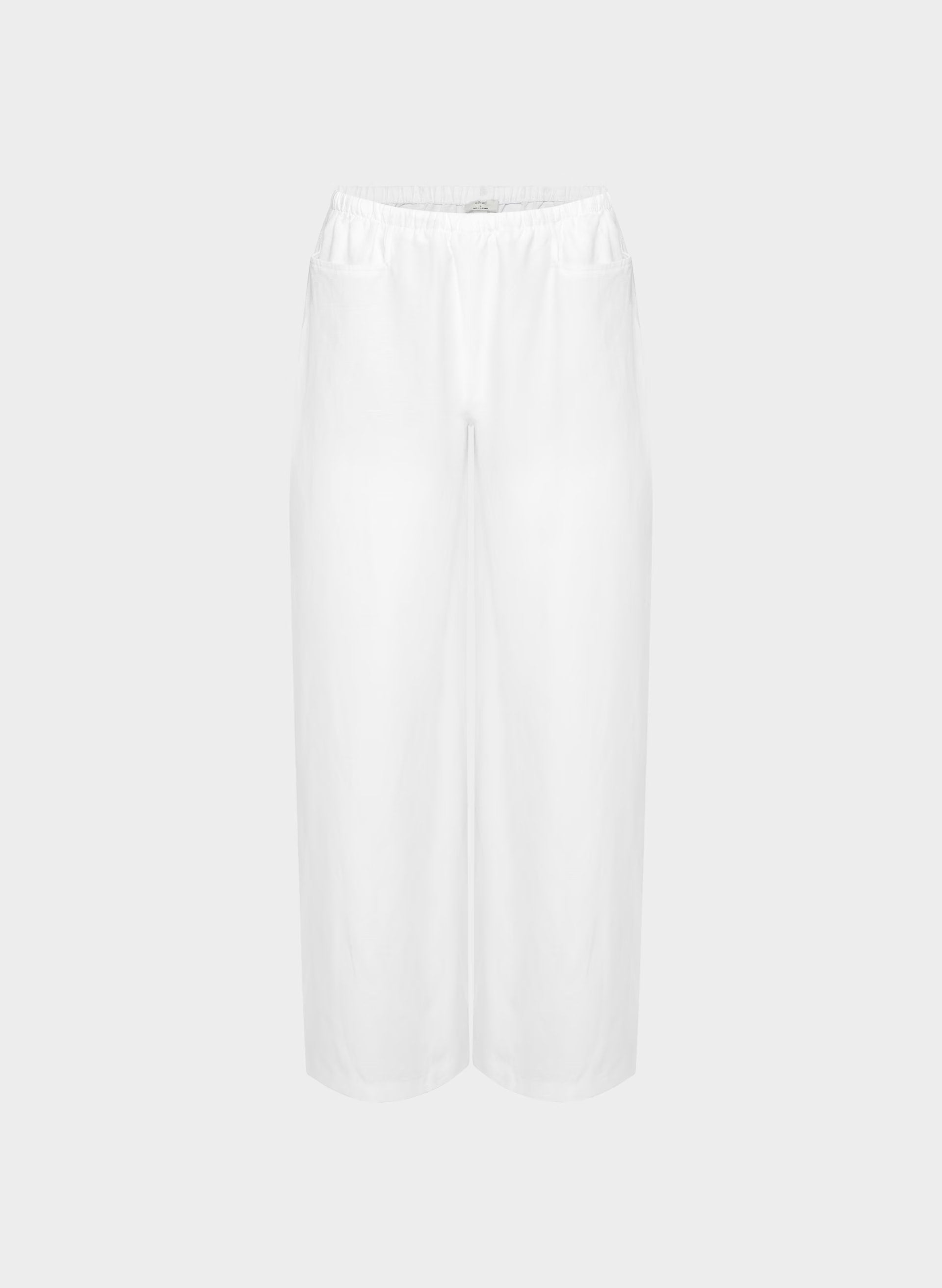 Narrative Barrel Pant - CruiseLinen™ - WHITE