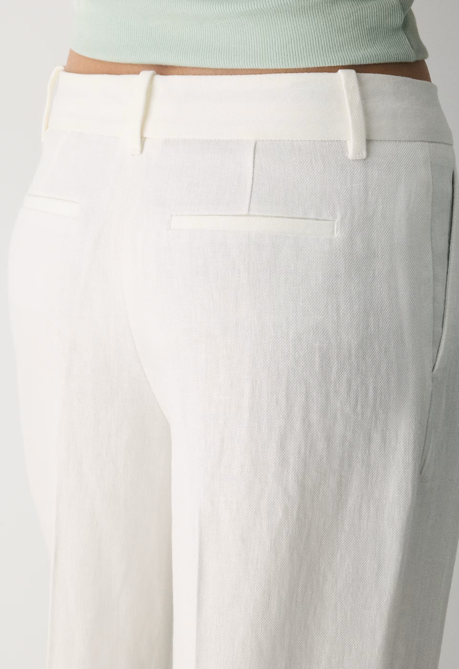 The Effortless Pant™ Lo-Rise - PowerLinen™ - LIGHT BIRCH