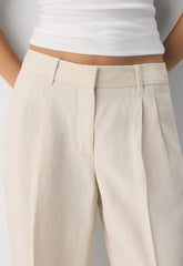 The Effortless Pant™ Lo-Rise - PowerLinen™ - COOL BEIGE