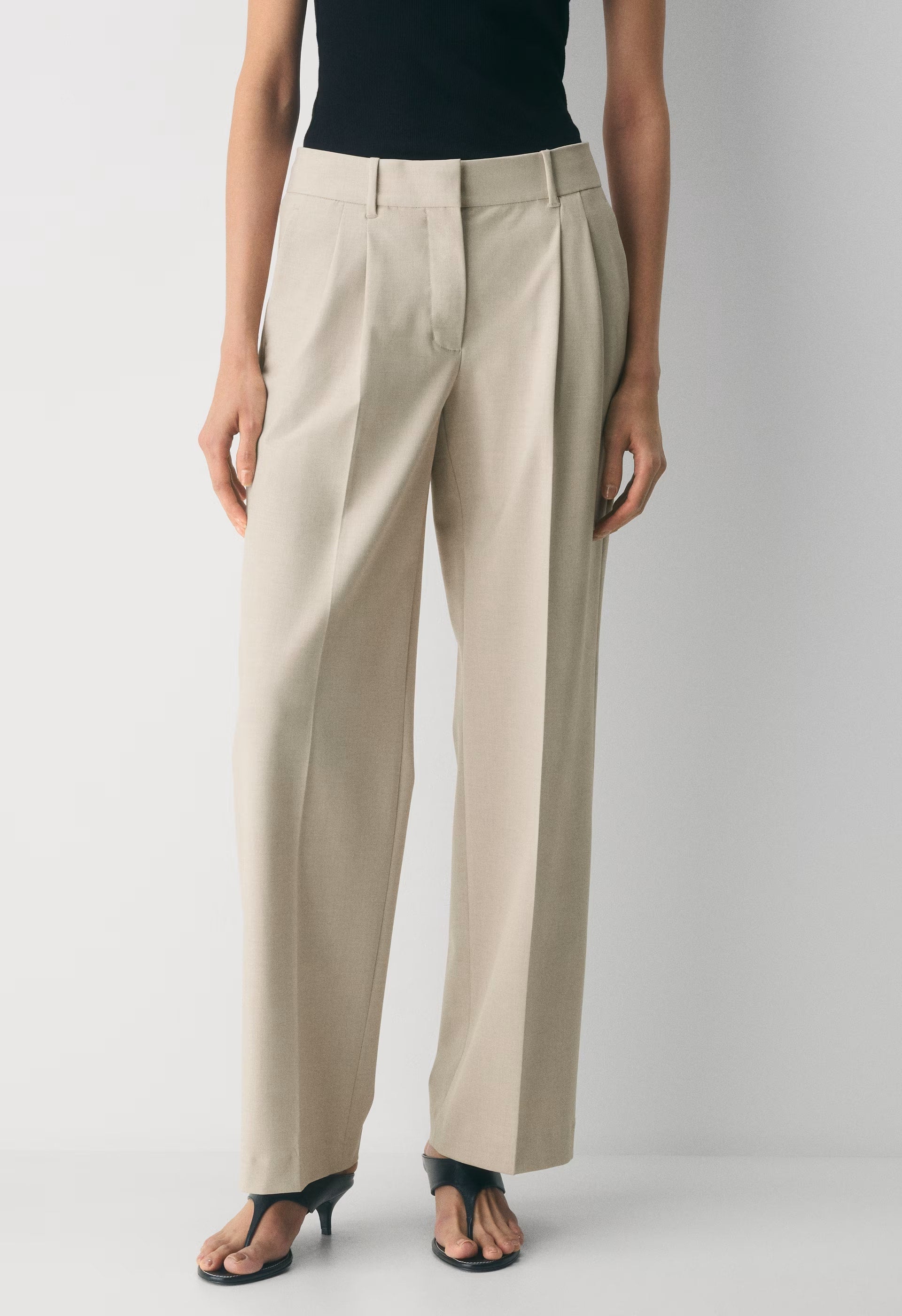 The Effortless Pant™ Lo-Rise - Eversential™ Light - HEATHER MATTE PEARL