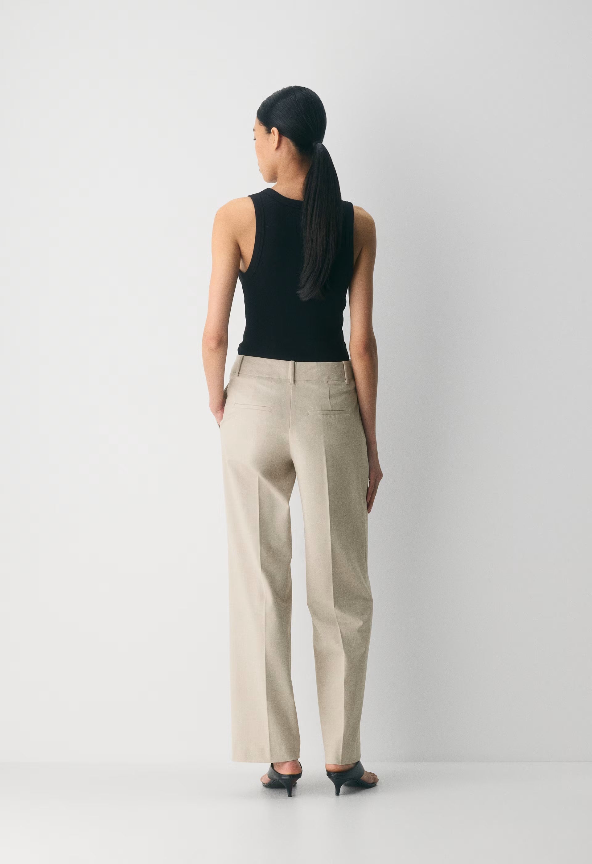 The Effortless Pant™ Lo-Rise - Eversential™ Light - HEATHER MATTE PEARL