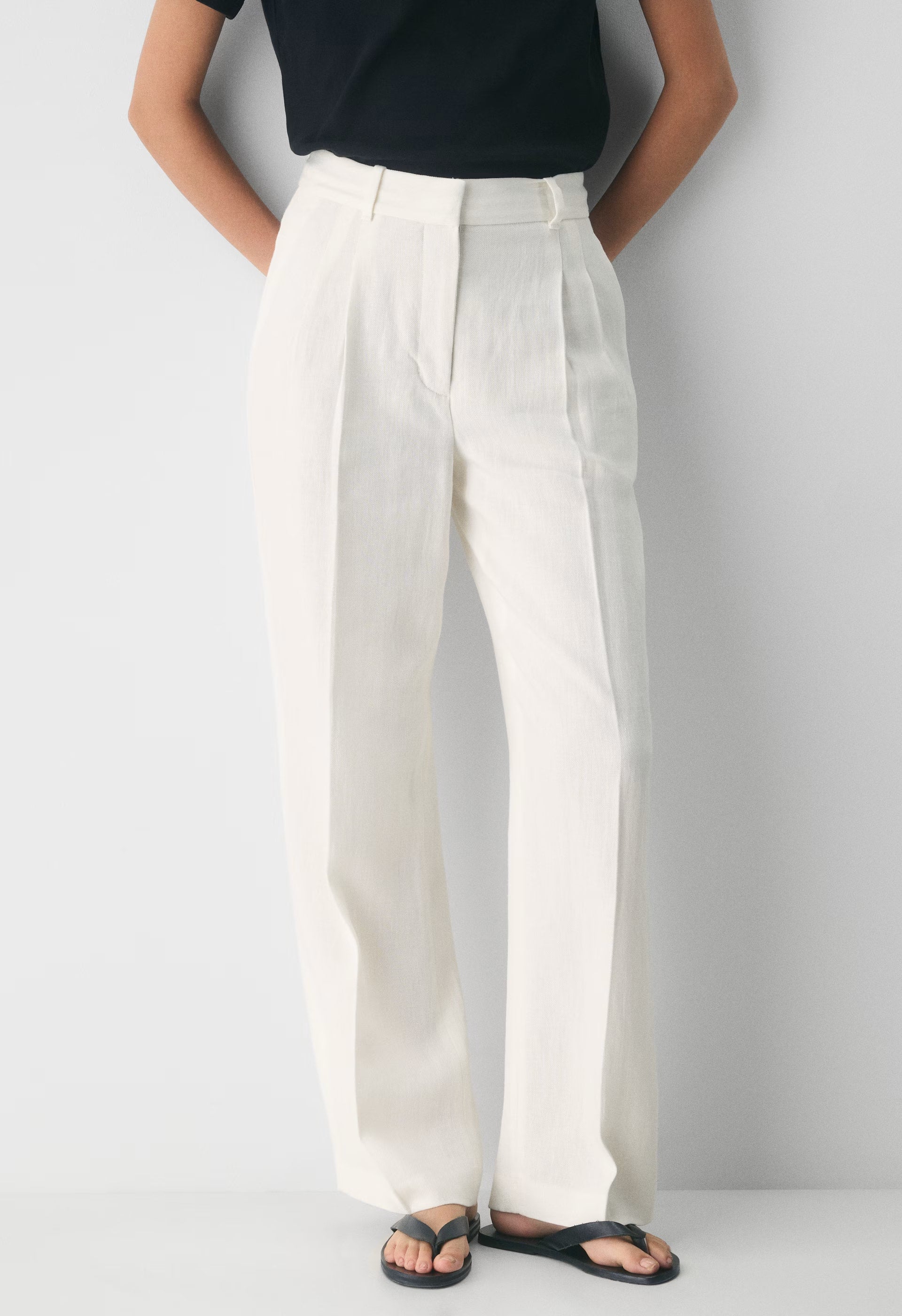 The Effortless Pant™ - PowerLinen™ - BLACK
