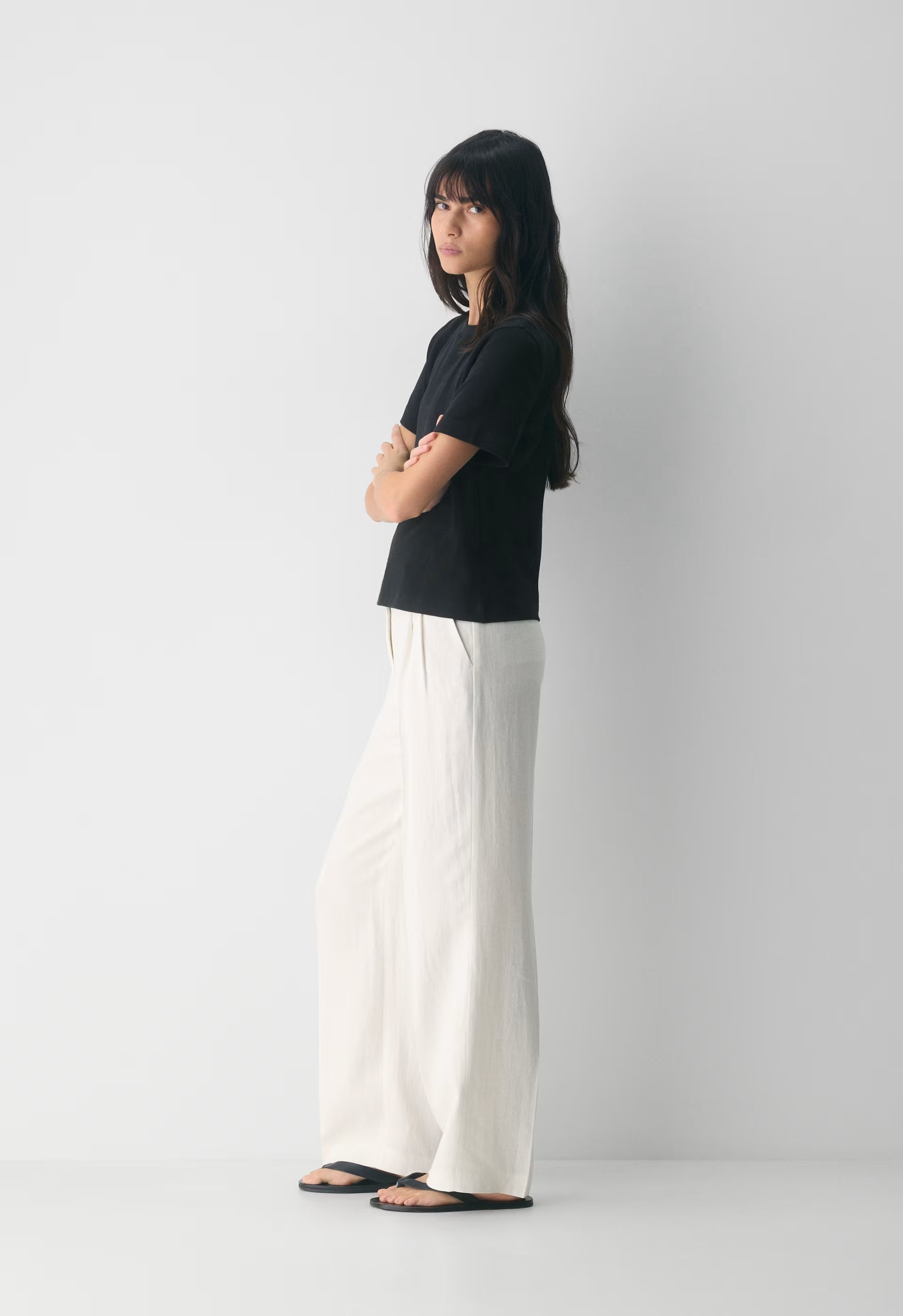The Effortless Pant™ - PowerLinen™ - BLACK