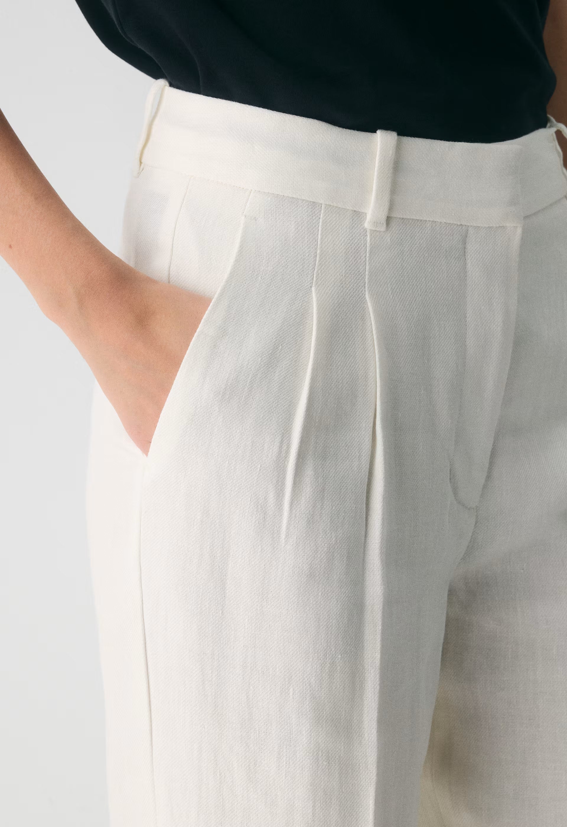The Effortless Pant™ - PowerLinen™ - LIGHT BIRCH