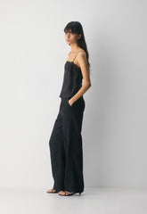 The Effortless Pant™ - PowerLinen™ - BLACK