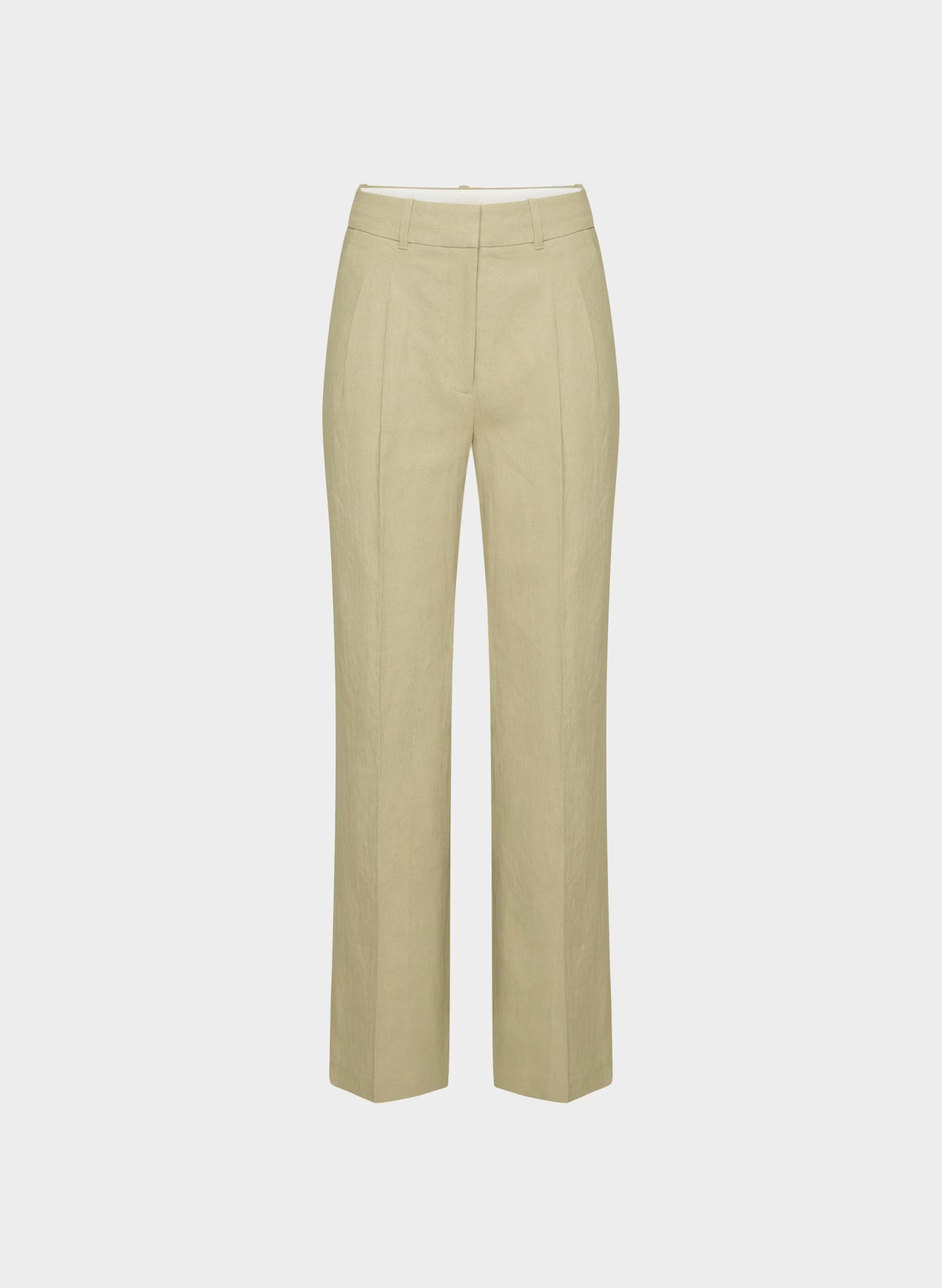 The Effortless Pant™ - PowerLinen™ - MARTINI OLIVE