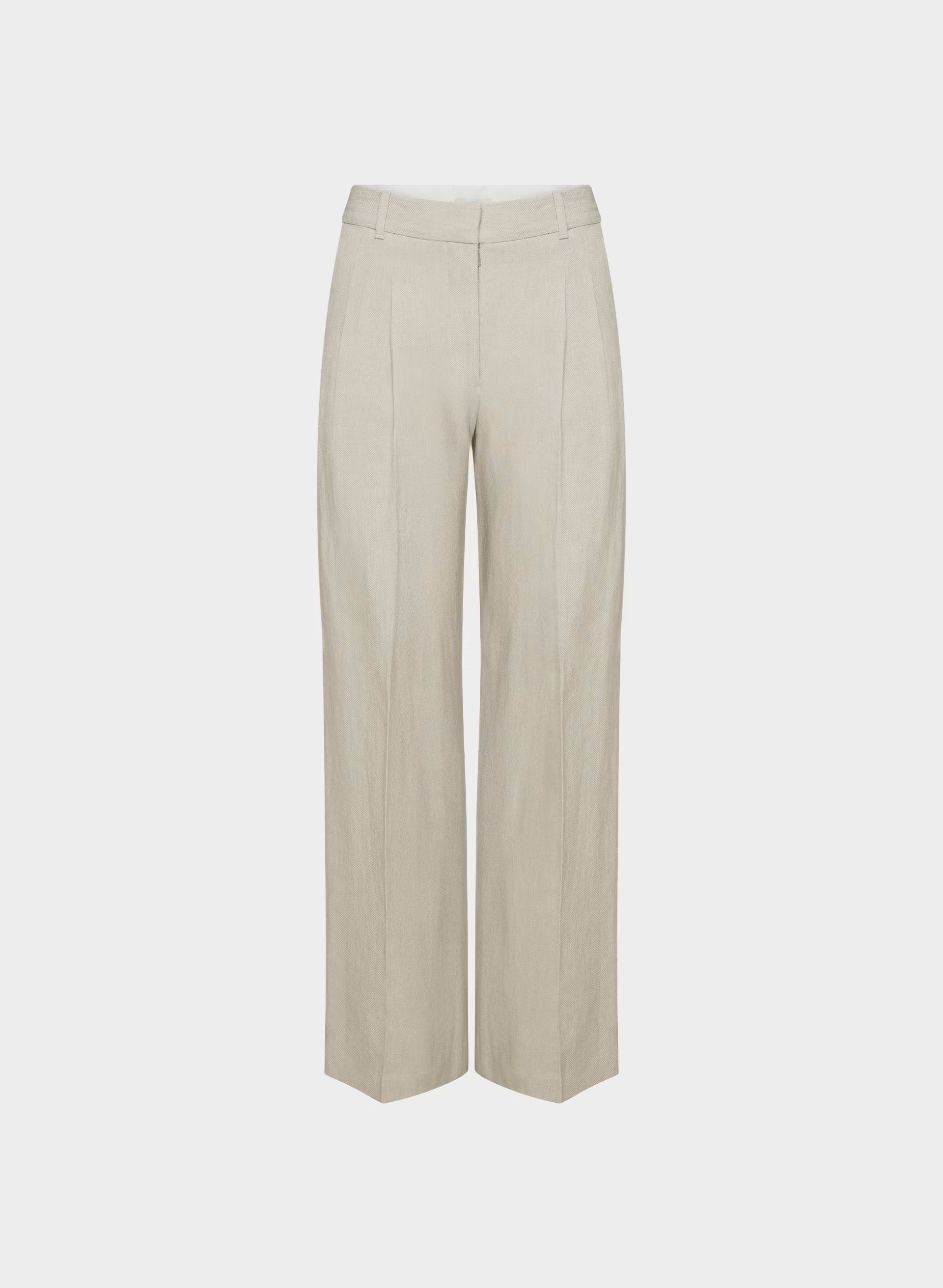 The Effortless Pant™ - PowerLinen™ - UNDYED DARK ECRU