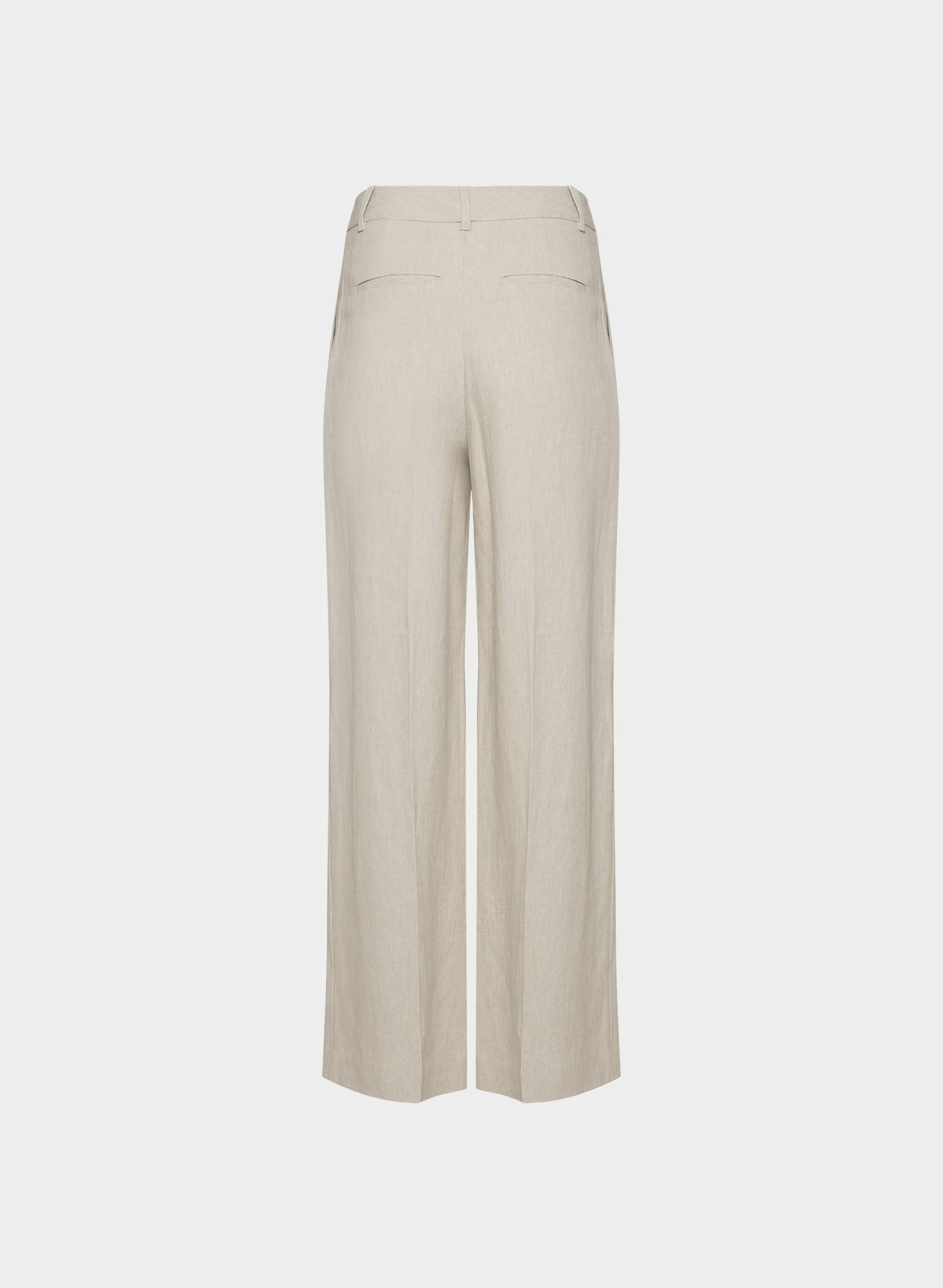 The Effortless Pant™ - PowerLinen™ - UNDYED DARK ECRU