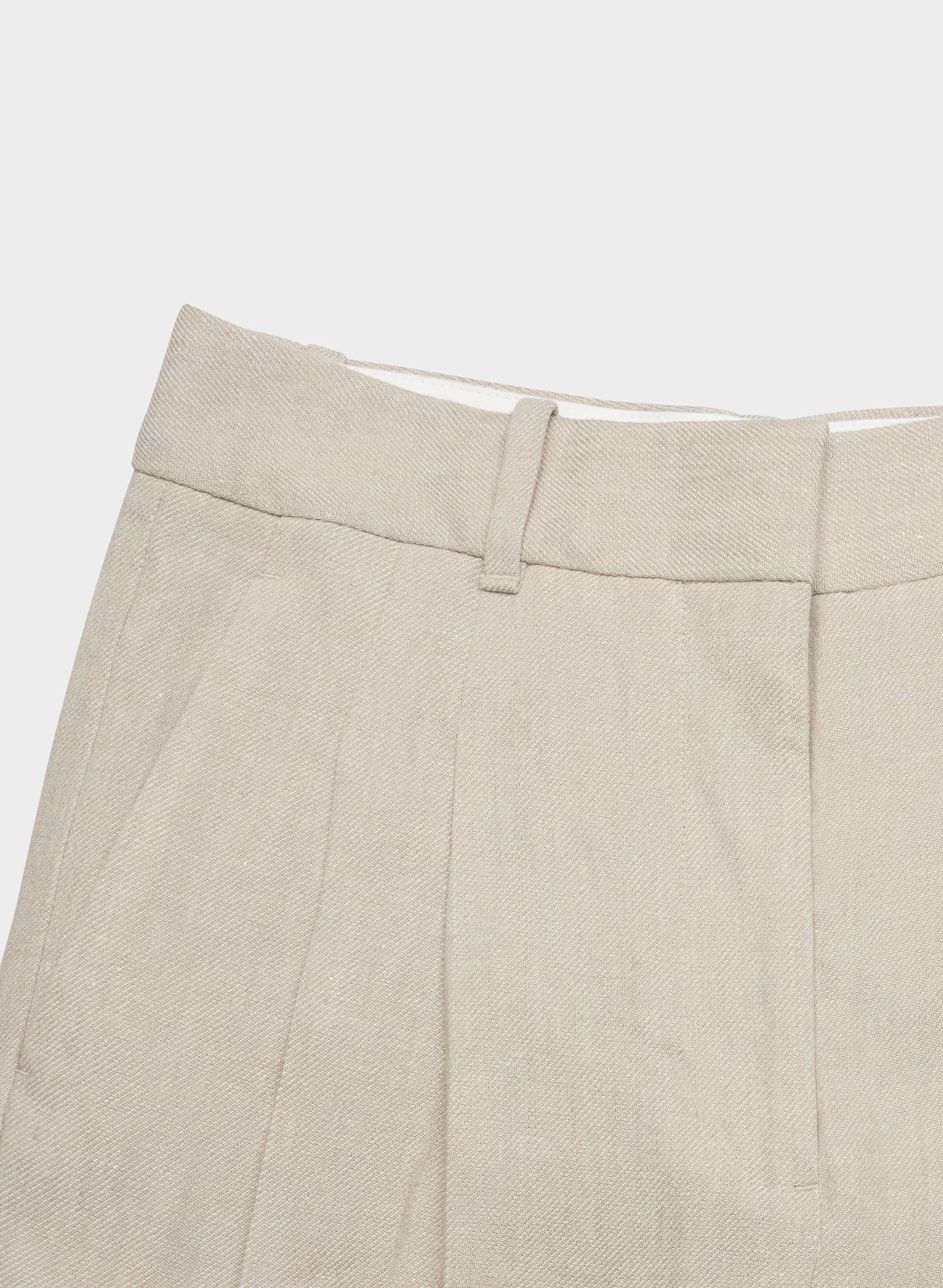 The Effortless Pant™ - PowerLinen™ - UNDYED DARK ECRU