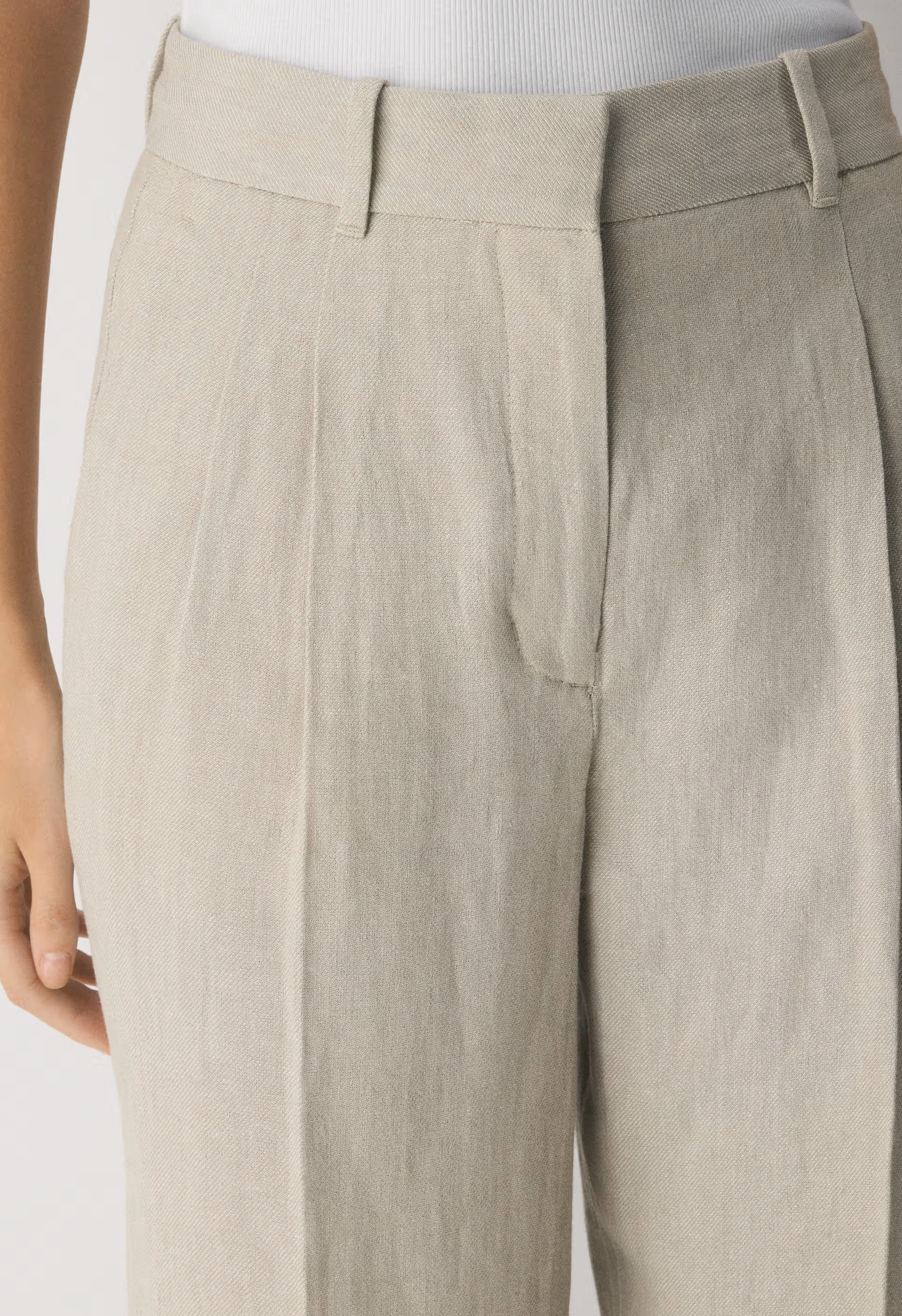 The Effortless Pant™ - PowerLinen™ - UNDYED DARK ECRU