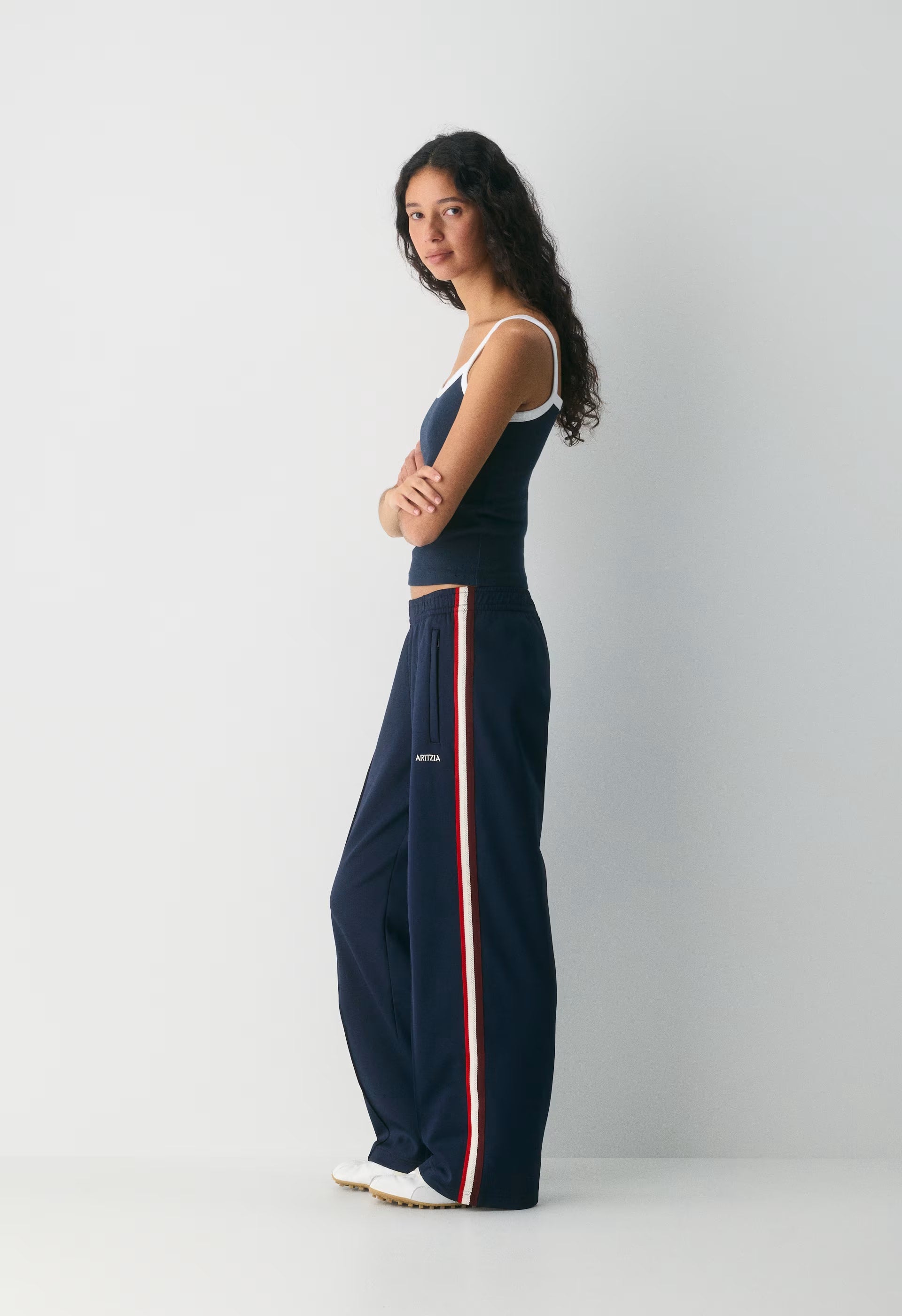 Defender Track Pant - FLASHING RED/MULTI