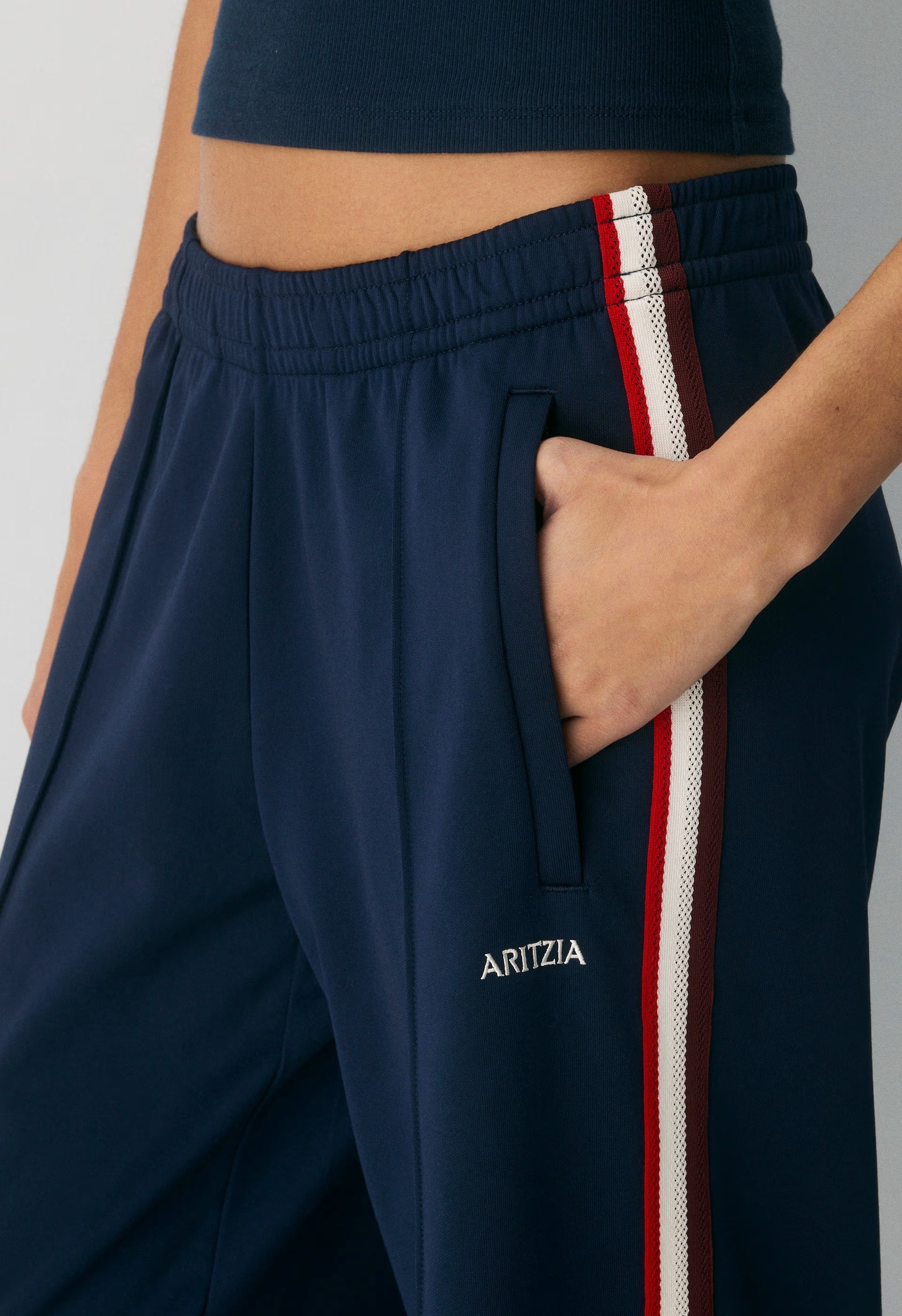 Defender Track Pant - RIPPLE BLUE/MULTI