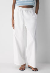 Voltage Barrel Pant - WHITE