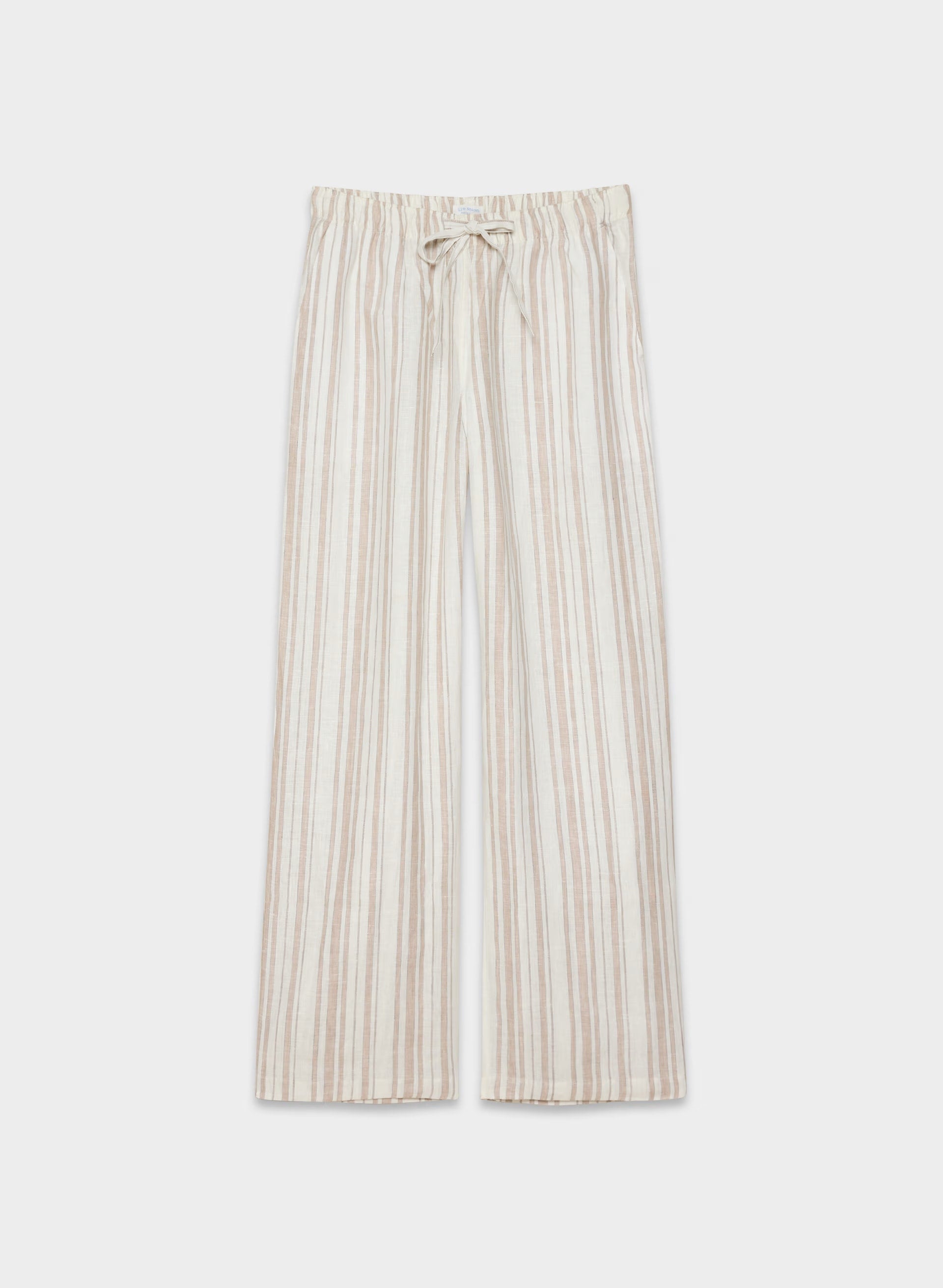 Sail Linen Pant - IMGN STP OK/ MRCN BG