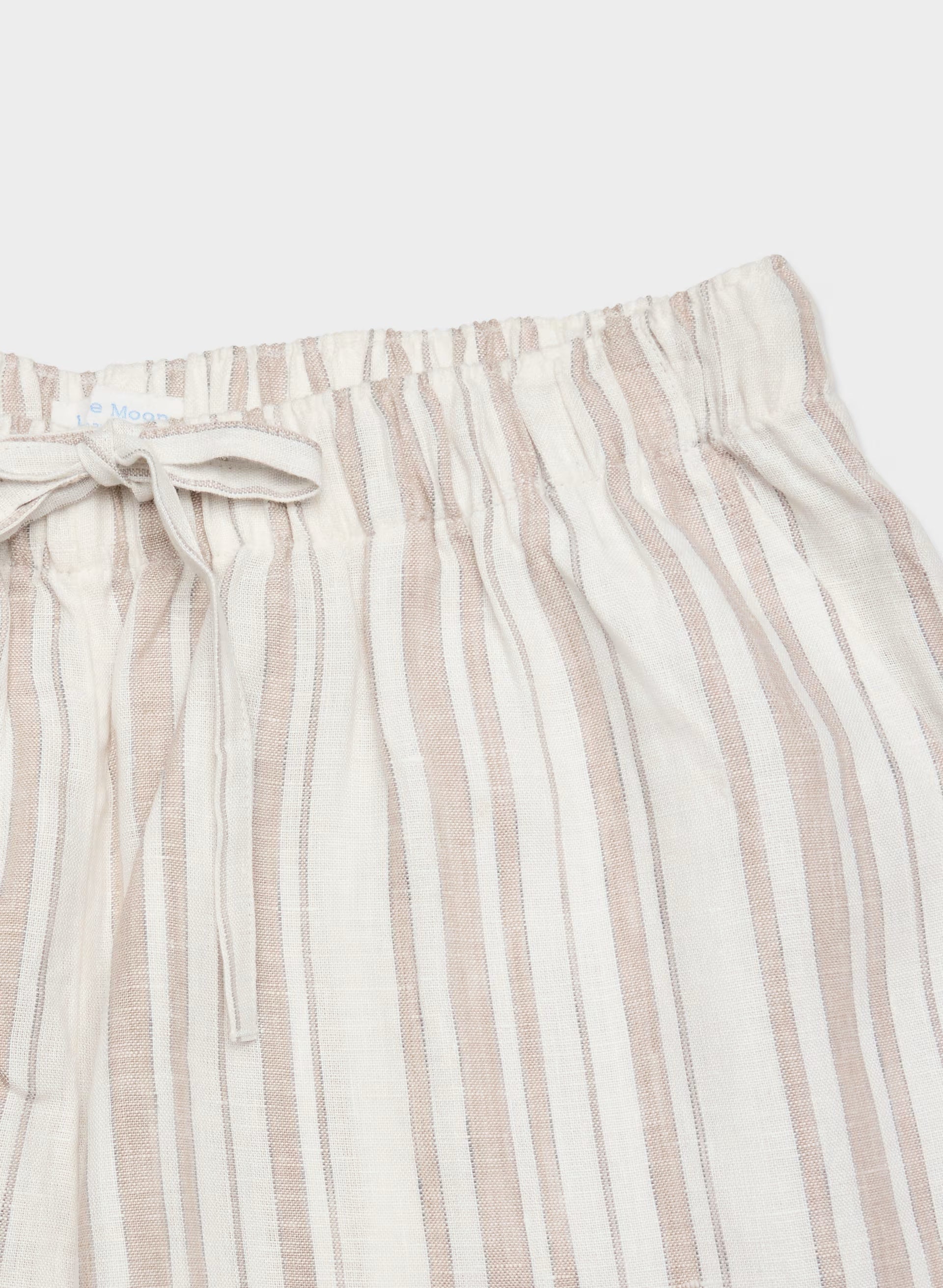 Sail Linen Pant - IMGN STP OK/ MRCN BG
