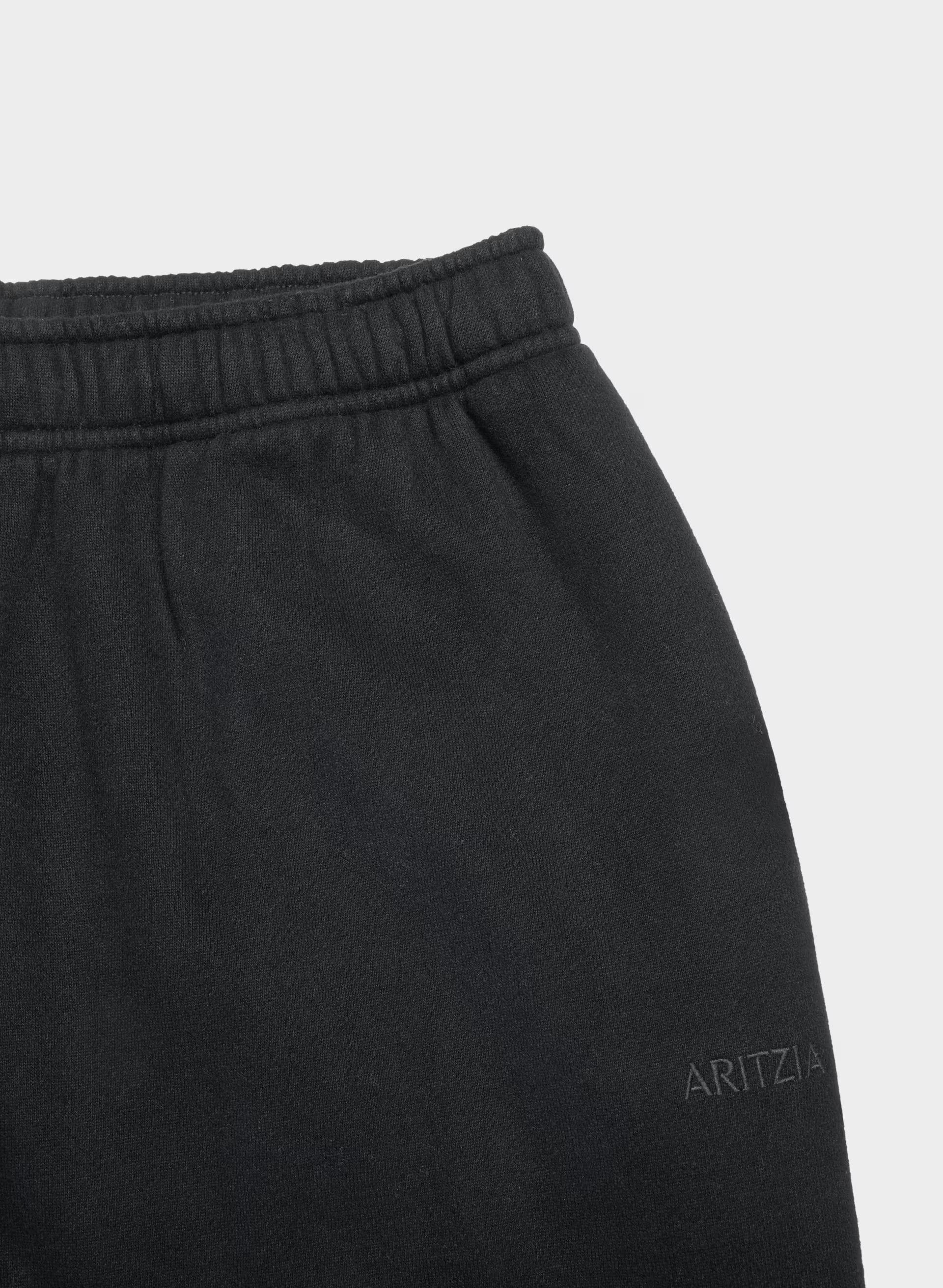 Cozy Sweatfleece Mega Baggy Balloon Jogger - BLACK