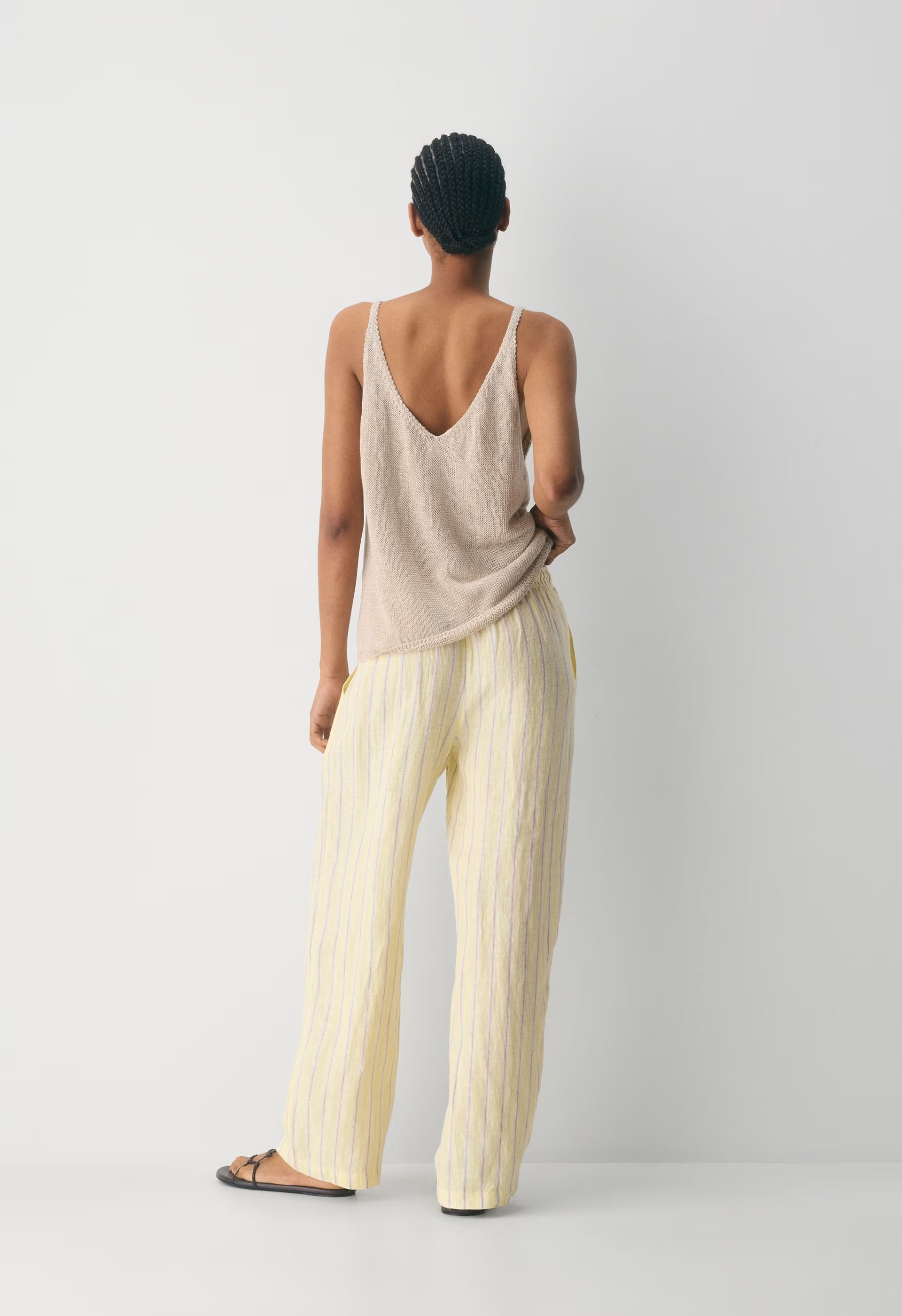Sail Linen Pant - BRILY STRP LMD/MTROTP