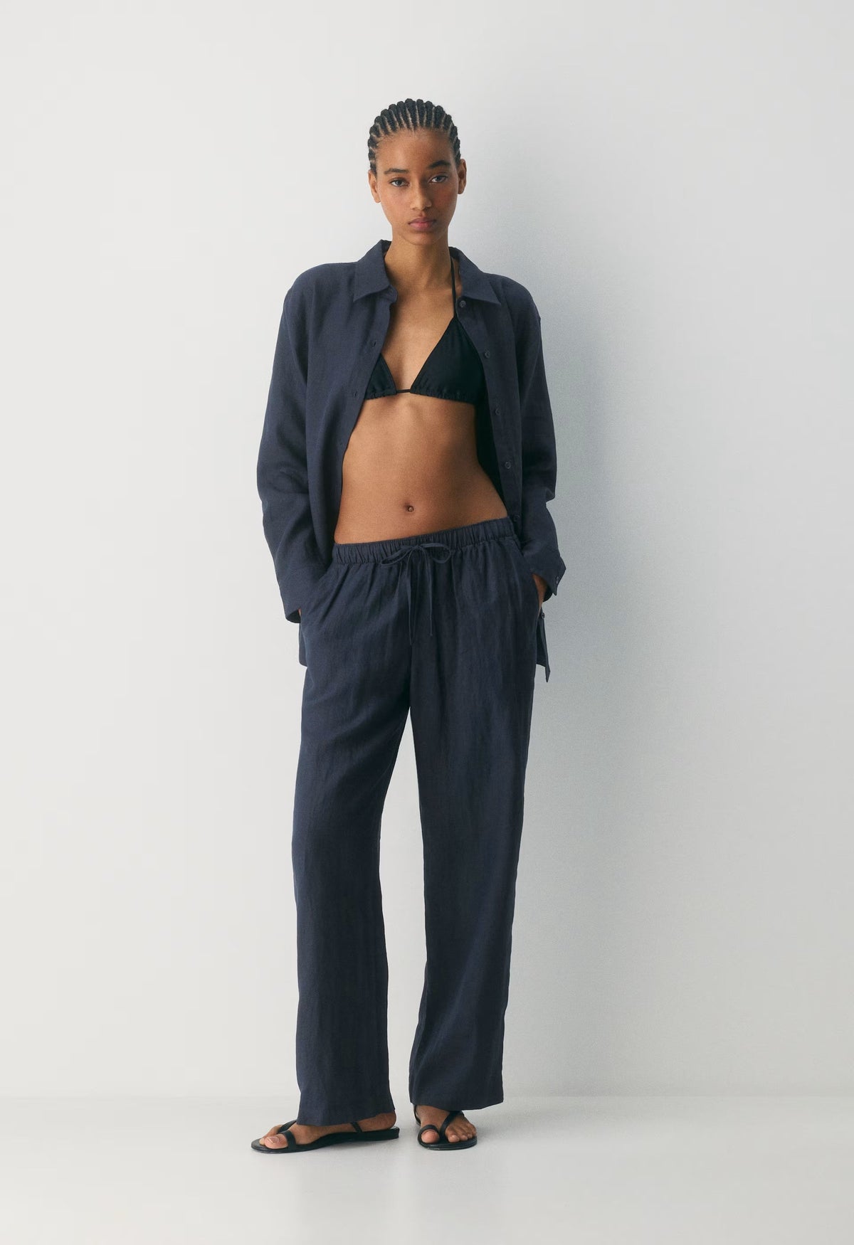 Sail Linen Pant - ADMIRAL