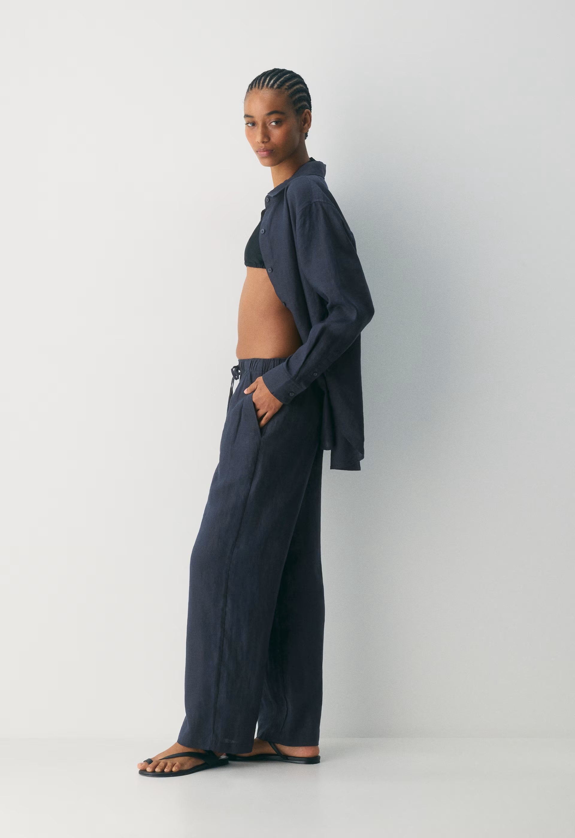 Sail Linen Pant - ADMIRAL